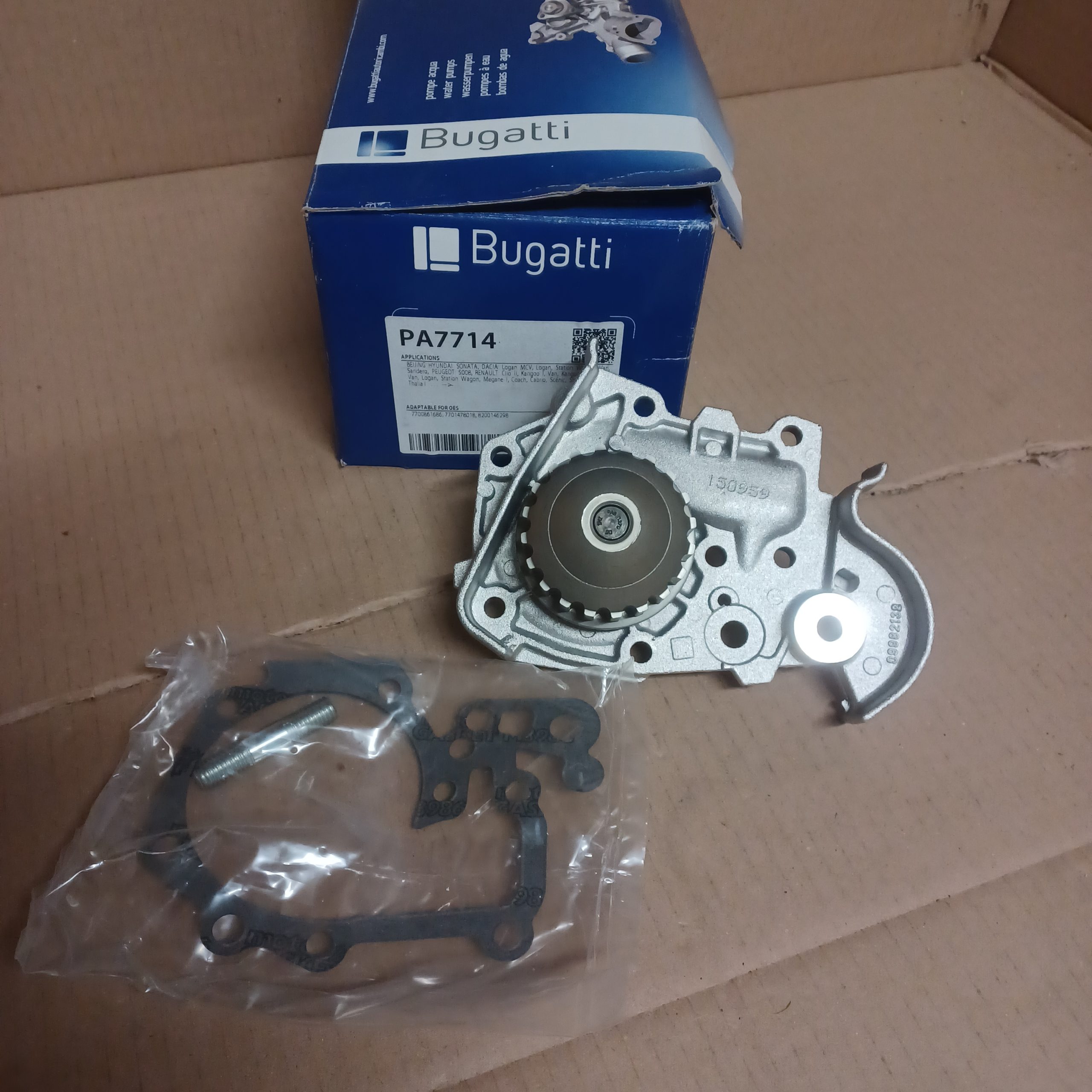 Pompe à eau Renault twingo II clio II kangoo I Dacia sandero I logan I 1.2 16V Arrivages Auto Pieces