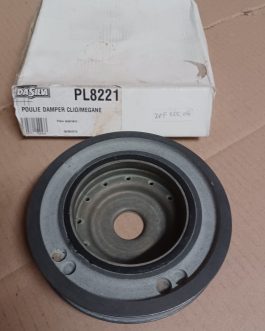 Poulie damper (vilebrequin) Renault clio II III scenic II megane II Dacia logan Nissan micra 1.5 DCI Arrivages Auto Pieces