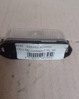 Feu gabarit Blanc Arrivages Auto Pieces