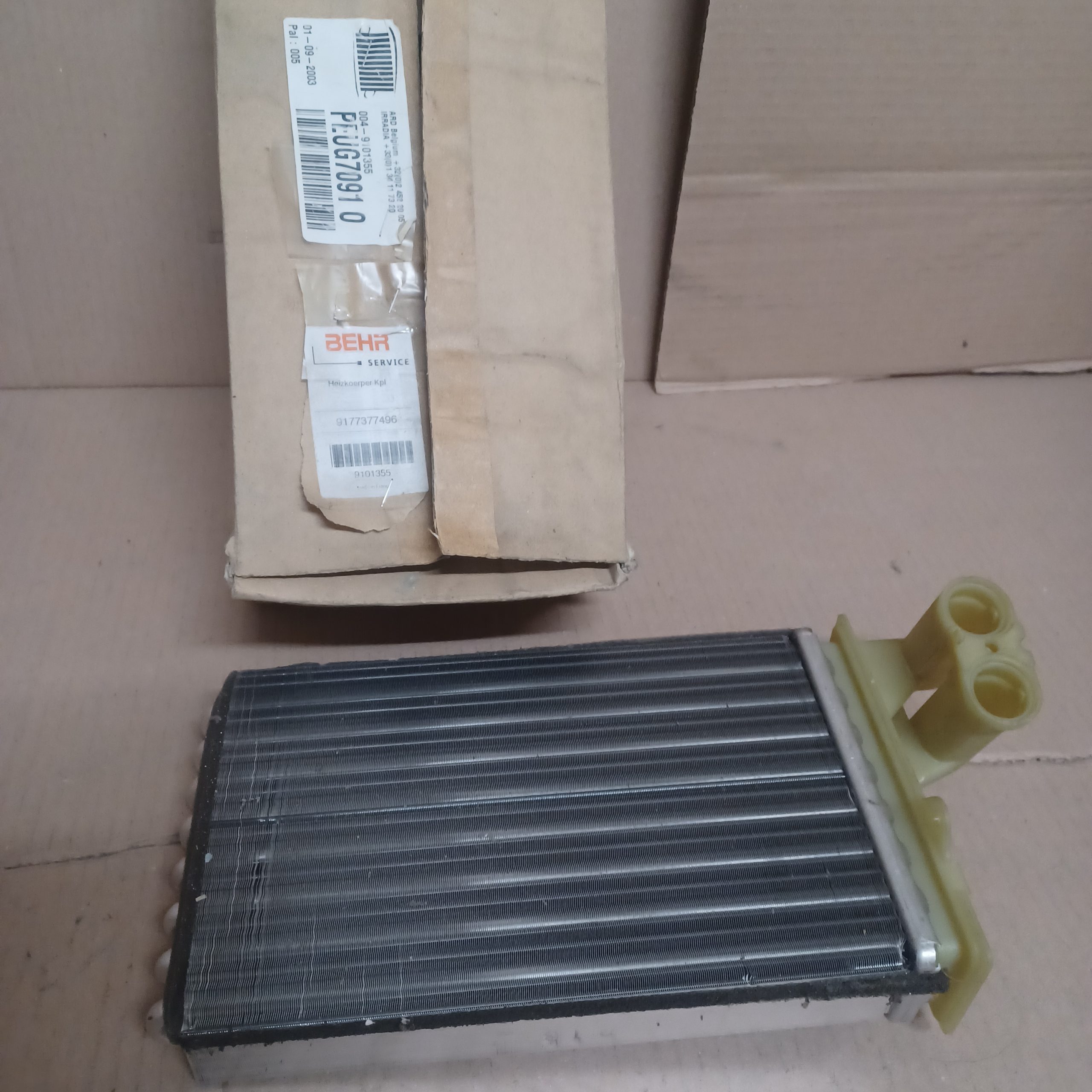 Radiateur de chauffage Peugeot 405, 406 Arrivages Auto Pieces