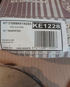 Kit embrayage 2 pièces VW Transporter T4 2.5 TDI Arrivages Auto Pieces