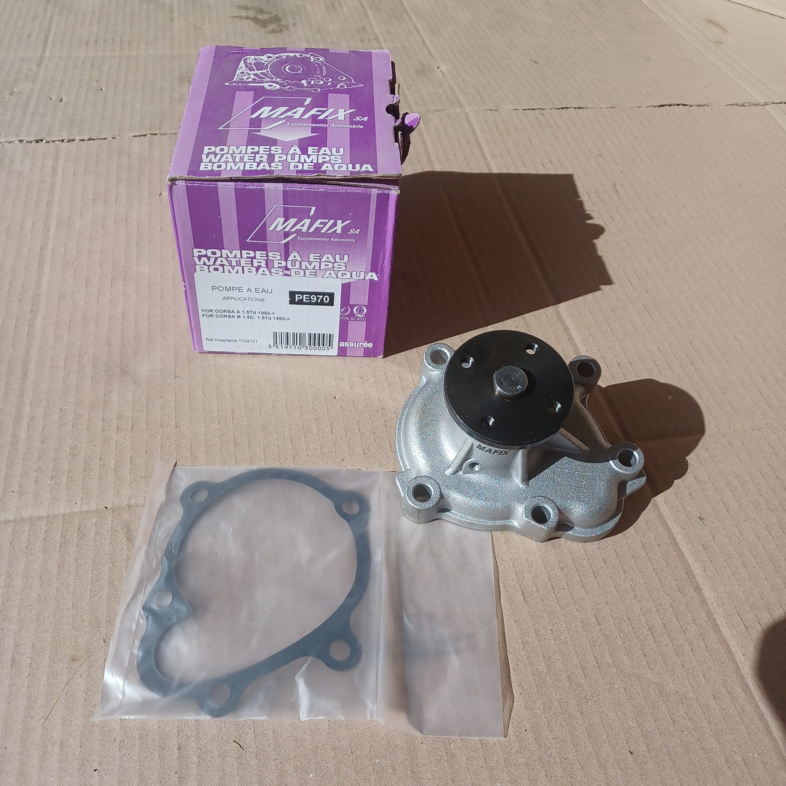 Pompe à eau Opel Corsa B 1.5 D TD Arrivages Auto Pieces
