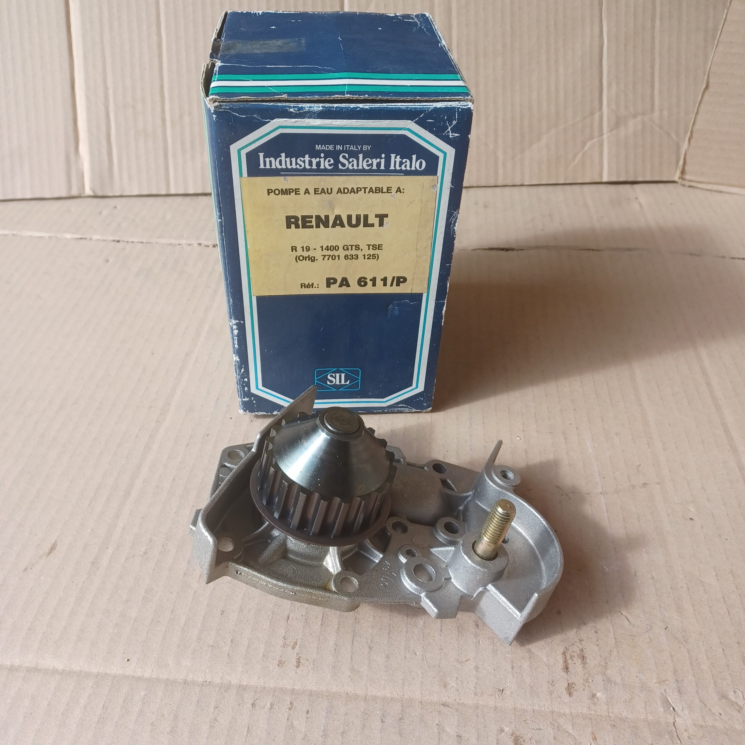 Pompe à eau Renault Express 1.4 Clio I 1.2 1.4 R19 I et II 1.2 1.4 Arrivages Auto Pieces