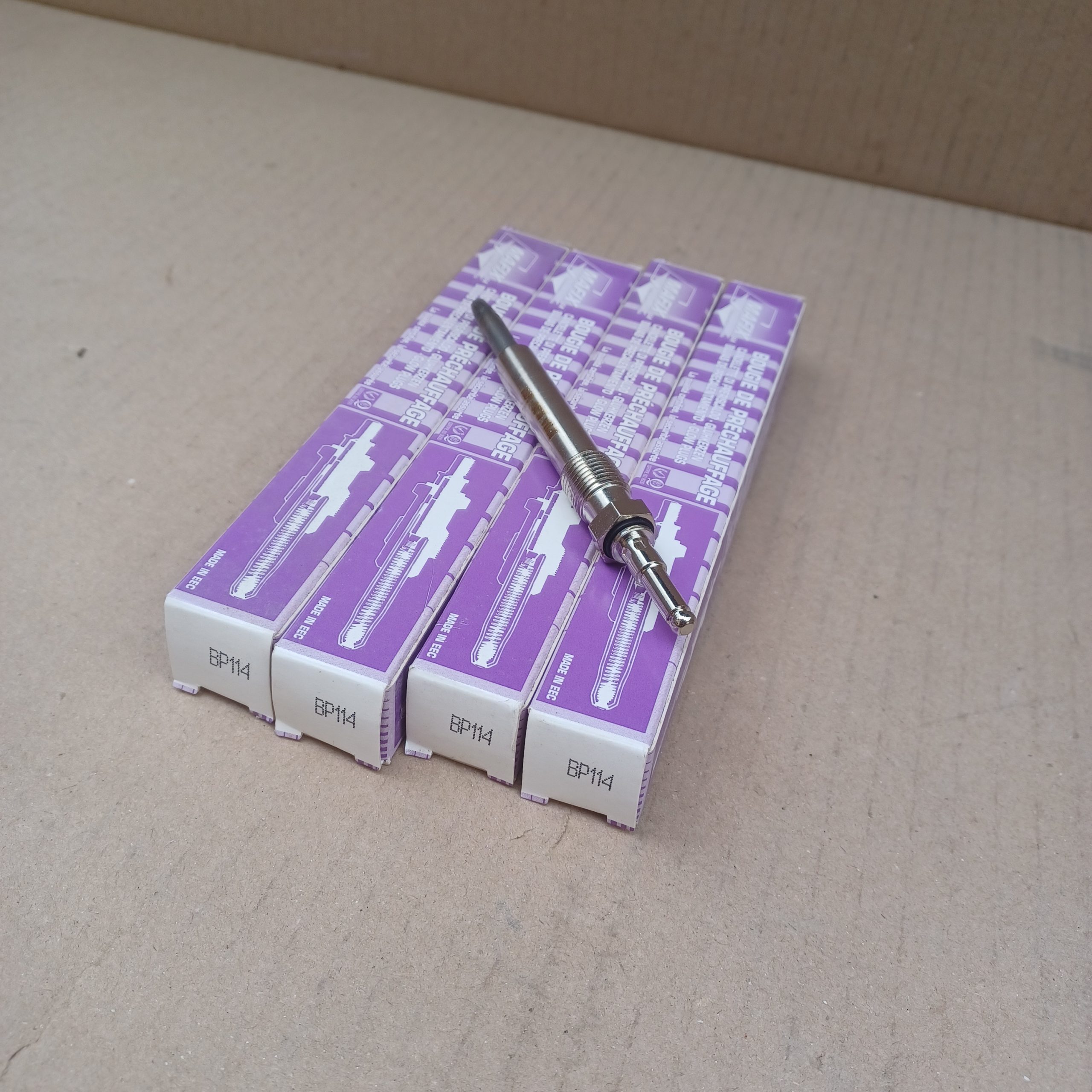 Lot de 4 bougies de préchauffage Mercedes C220 D C250 D W202 E250 D E300 D W124 Arrivages Auto Pieces