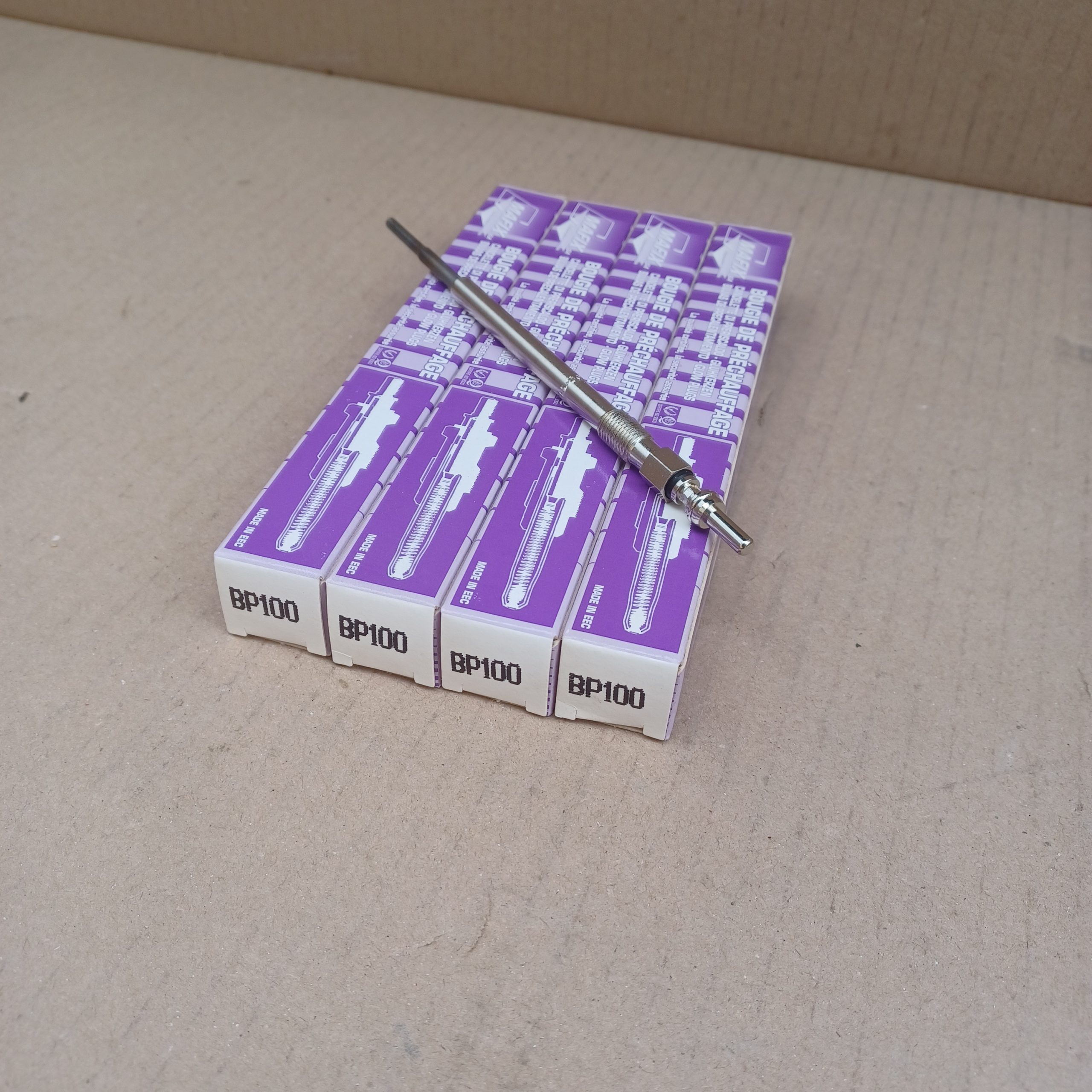 Lot de 4 bougies de préchauffage Fiat Ducato II III 2.3 JTD Arrivages Auto Pieces