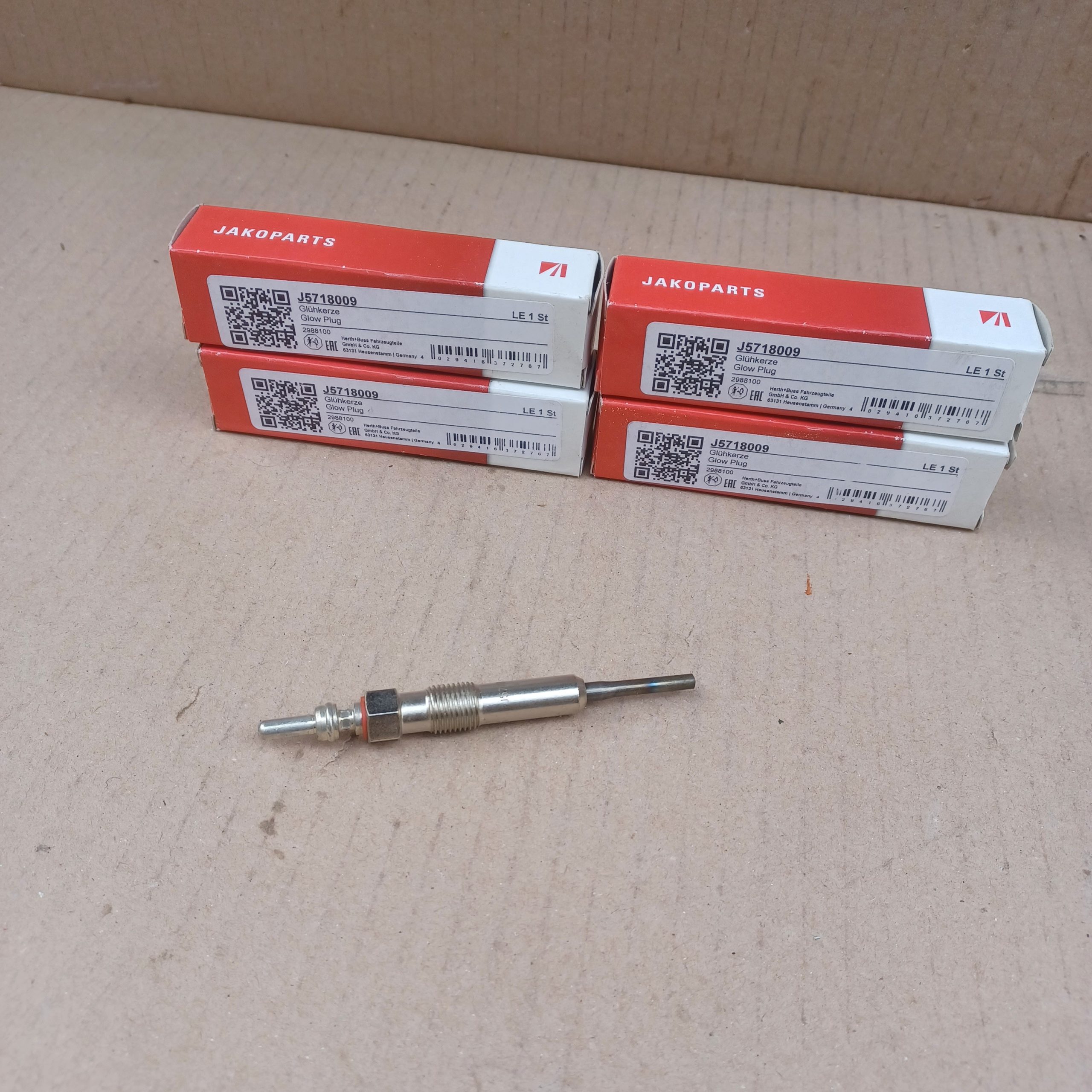 Lot de 4 bougies de préchauffage Renault Mégane III Scenic III 1.9 DCI Arrivages Auto Pieces