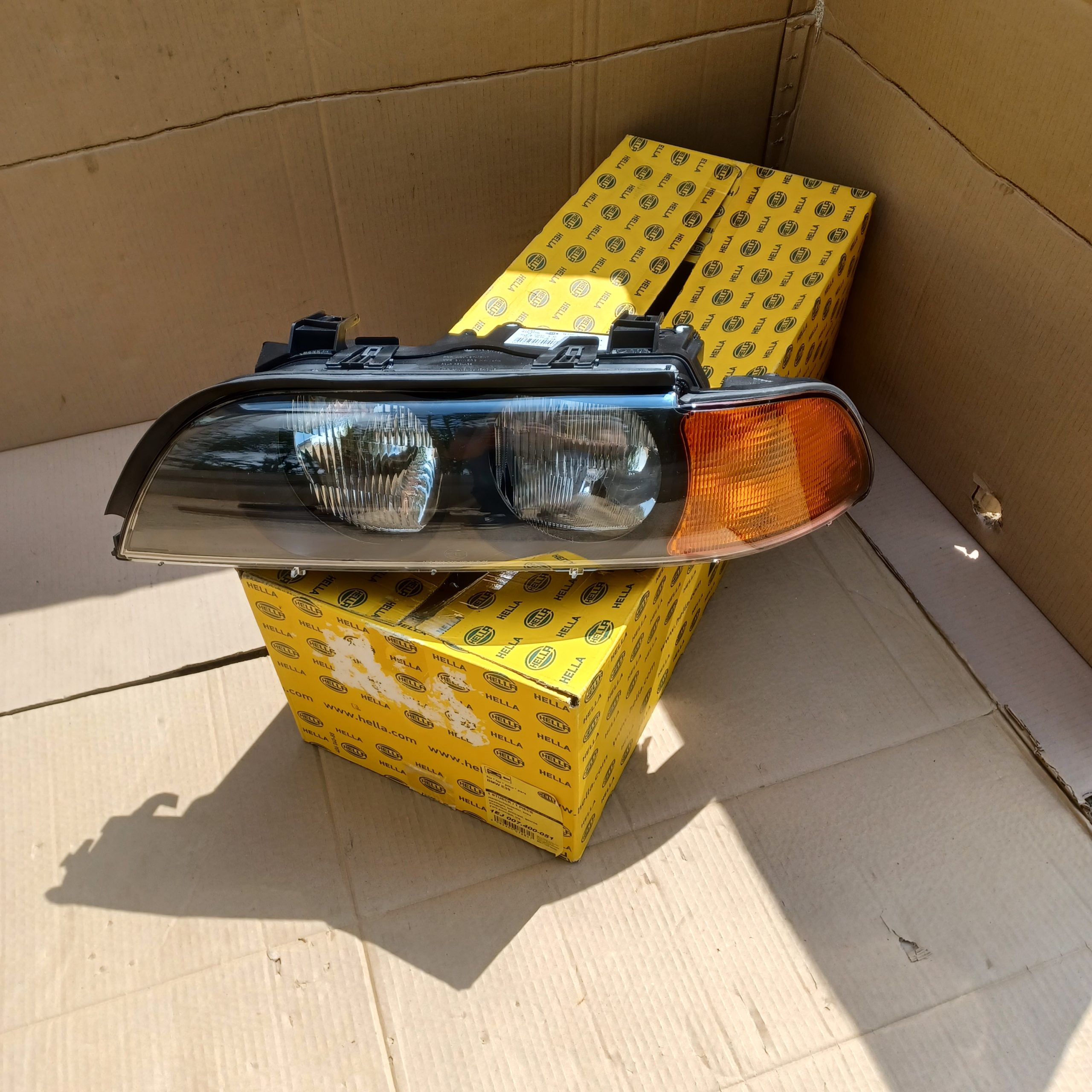 Neuf Hella Phare gauche H7 BMW E39 Phase 1 Arrivages Auto Pieces