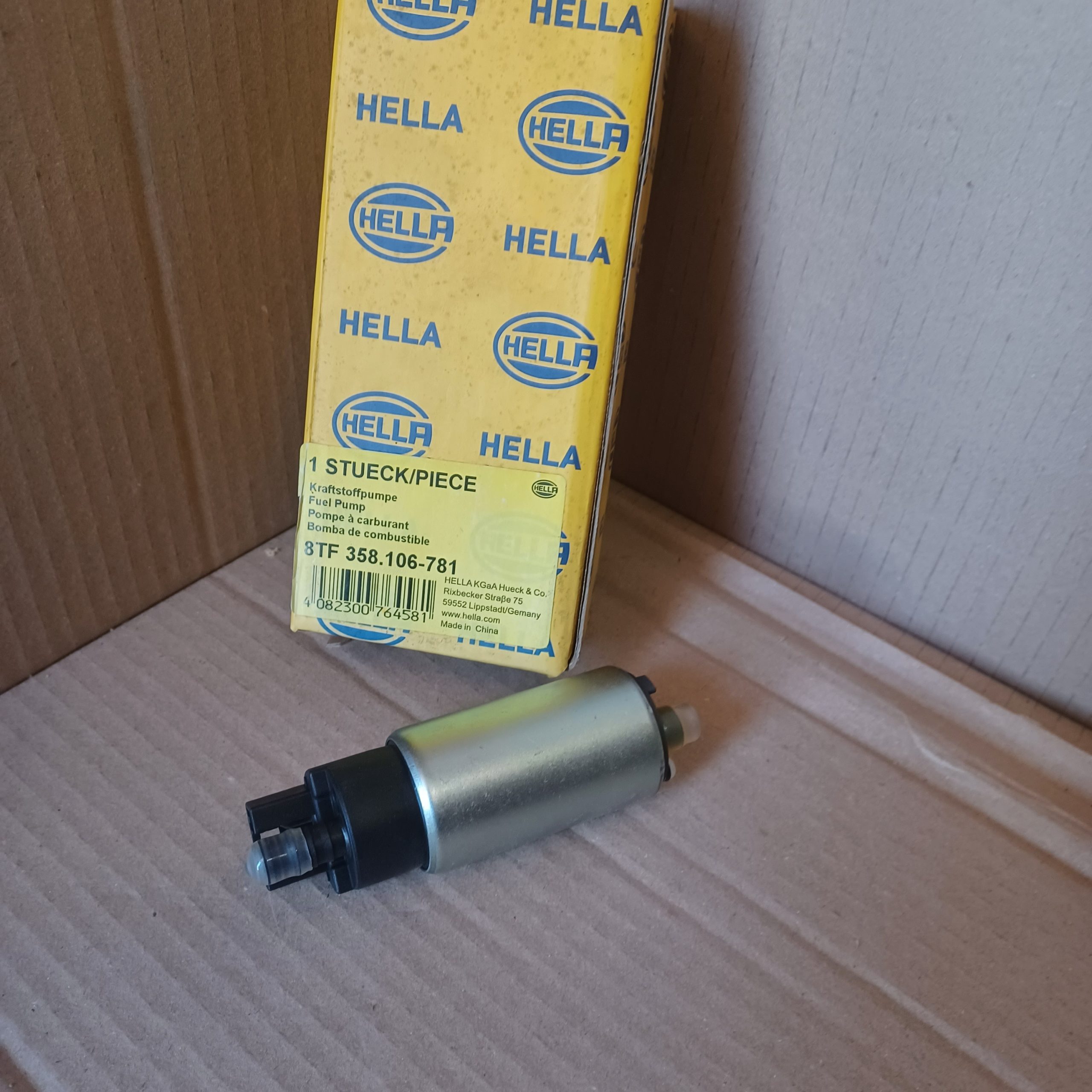 Hella Pompe à carburant Opel Astra G 2.0 Turbo 2.2 Zafira A 2.0 OPC 2.2 Arrivages Auto Pieces