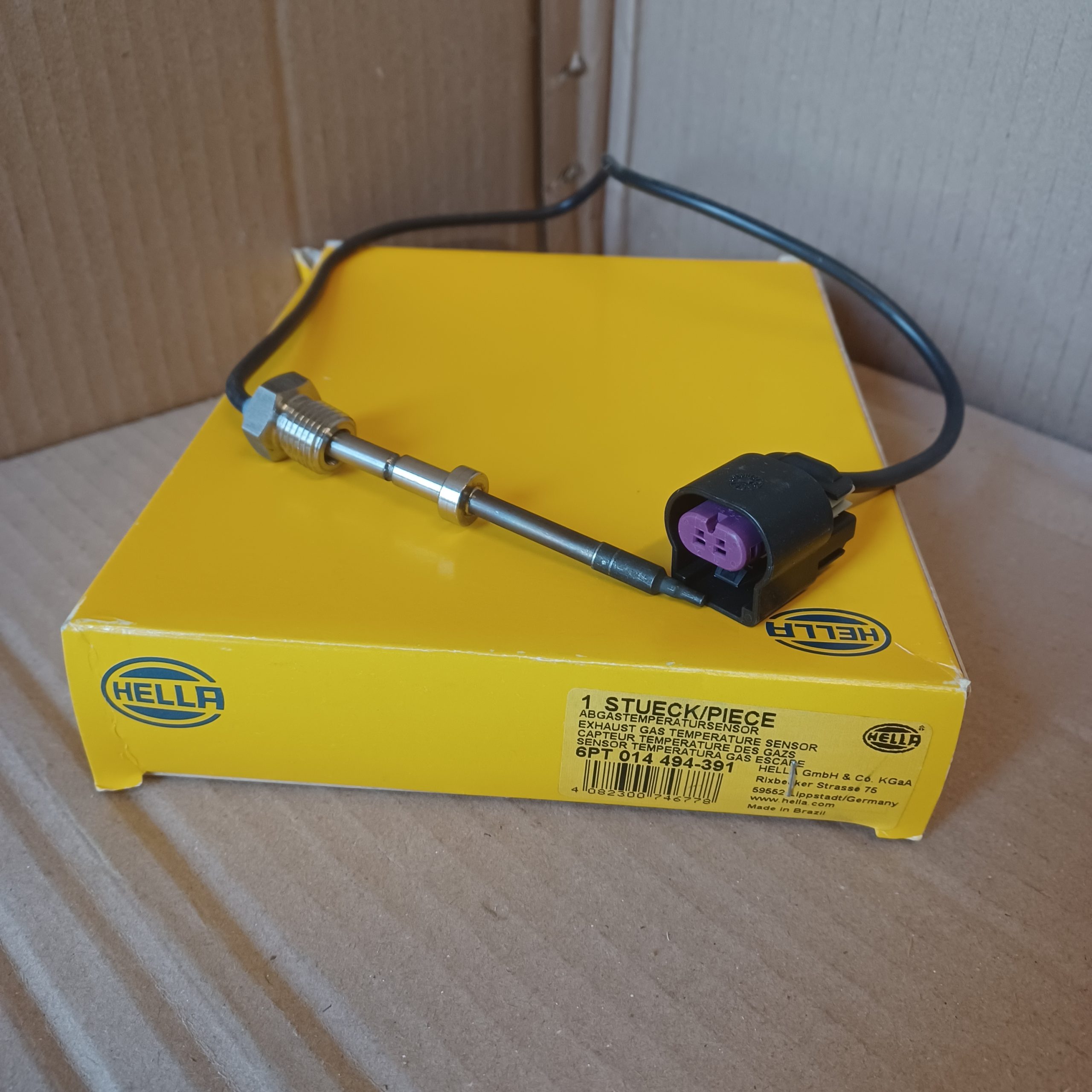 Hella Capteur temperature échappement Chevrolet Silverado II III 6.6 D 450mm Arrivages Auto Pieces