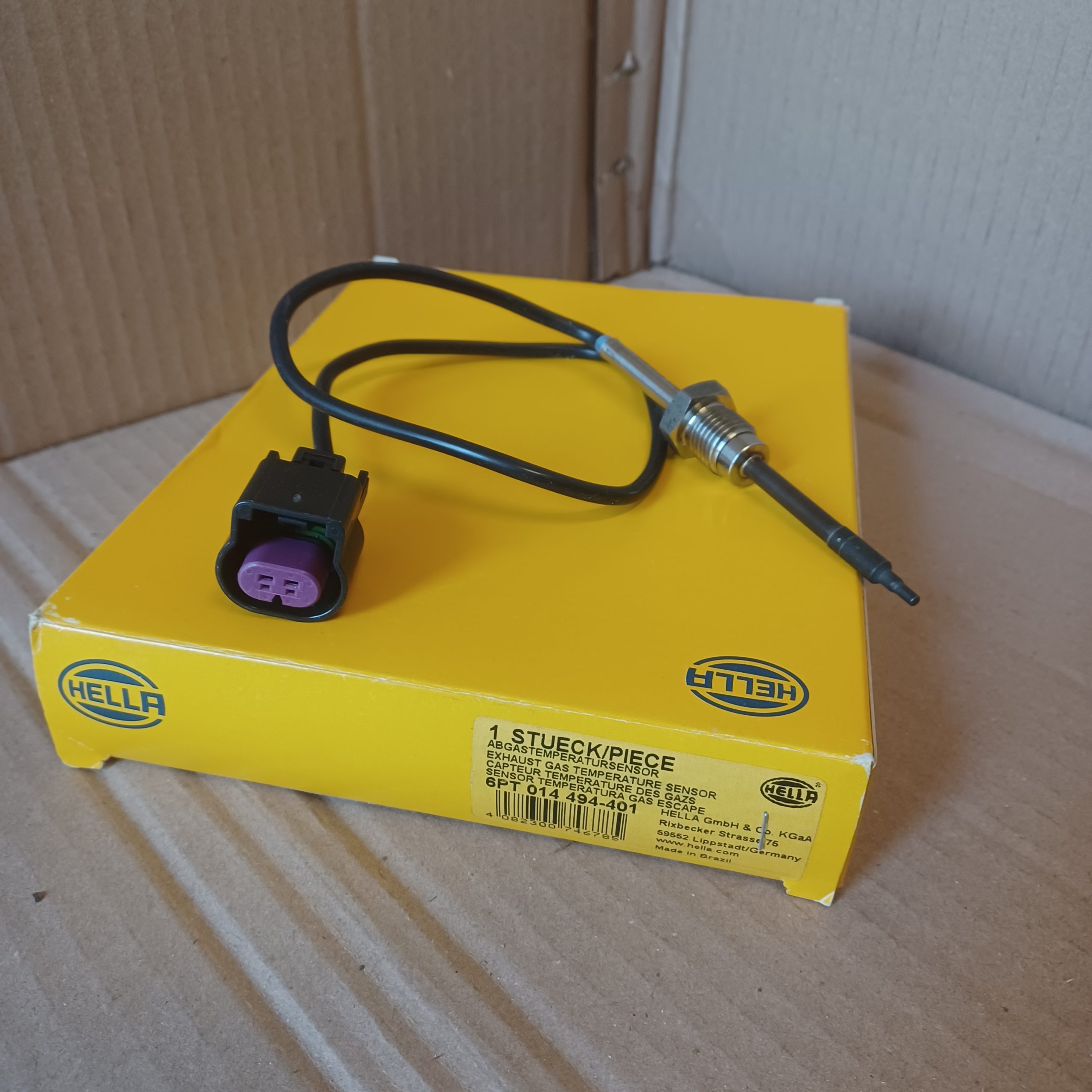 Hella Capteur temperature échappement Chevrolet Silverado II III 6.6 D 450mm Arrivages Auto Pieces