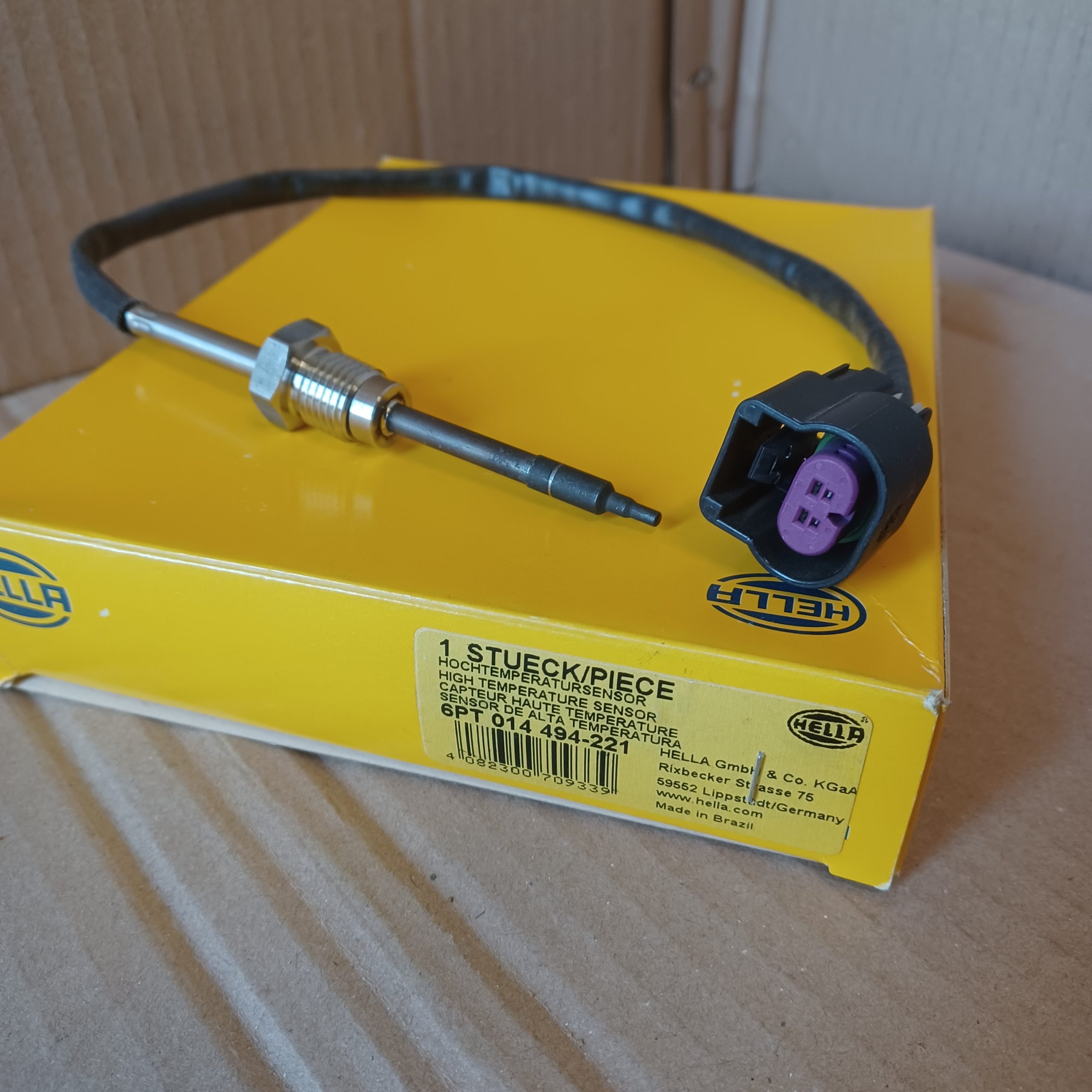 Hella Capteur temperature échappement Chevrolet Silverado II III 6.6 D 450mm Arrivages Auto Pieces