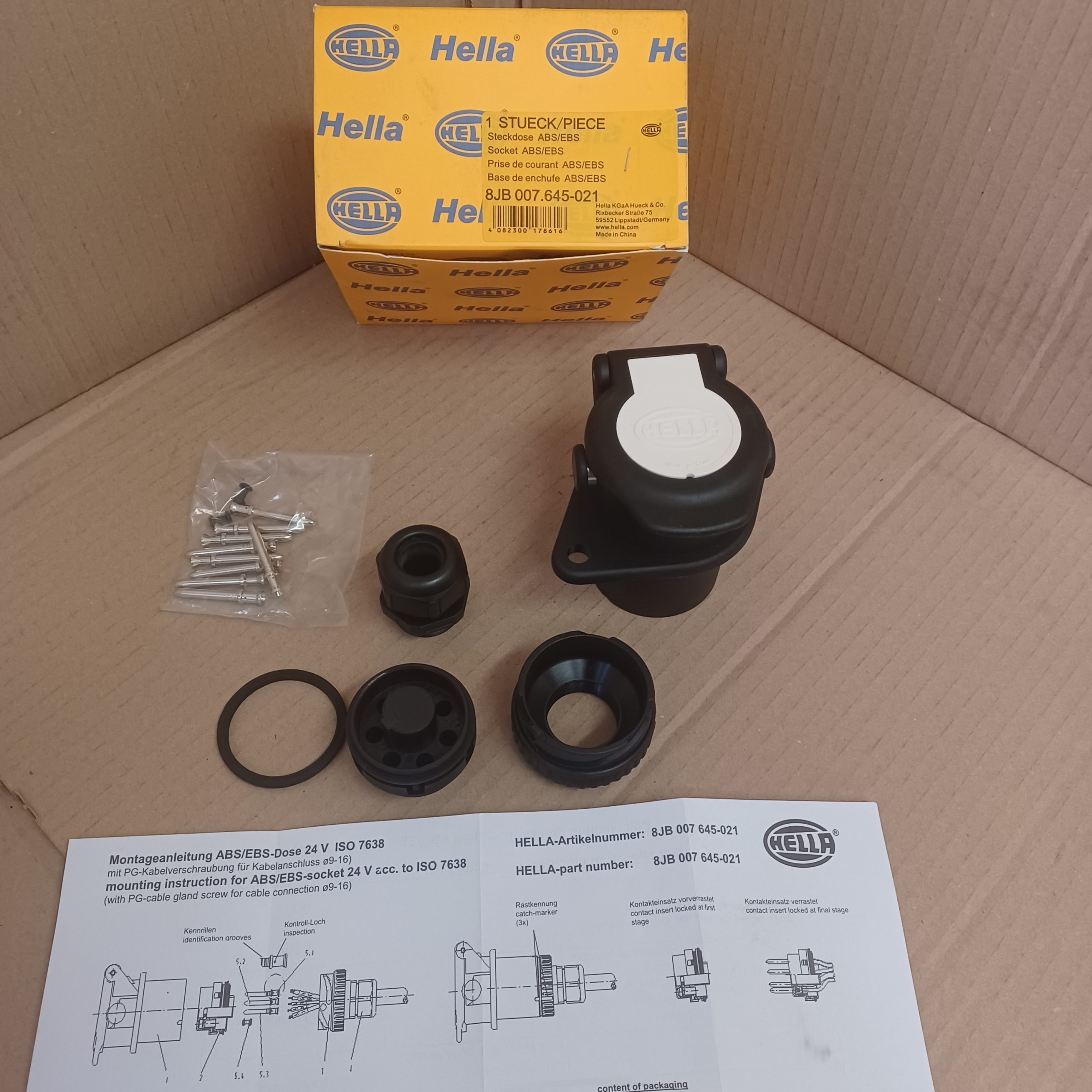 Capteur de pluie Man TGL TGM TGX TGS Neuf Hella Arrivages Auto Pieces