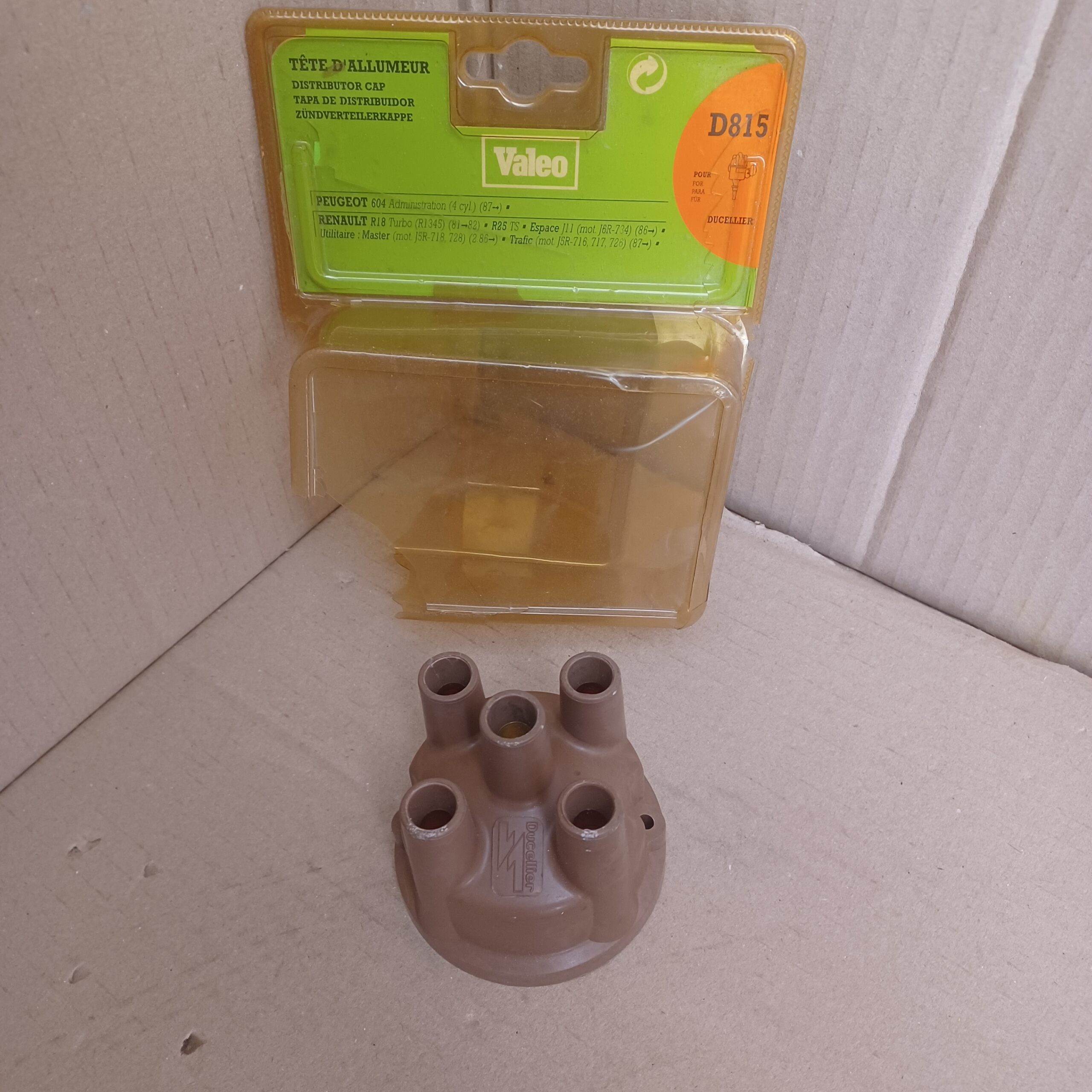 Tête d&rsquo;allumeur Peugeot 504 604 XN6 Renault Espace II J6R Ducellier Arrivages Auto Pieces