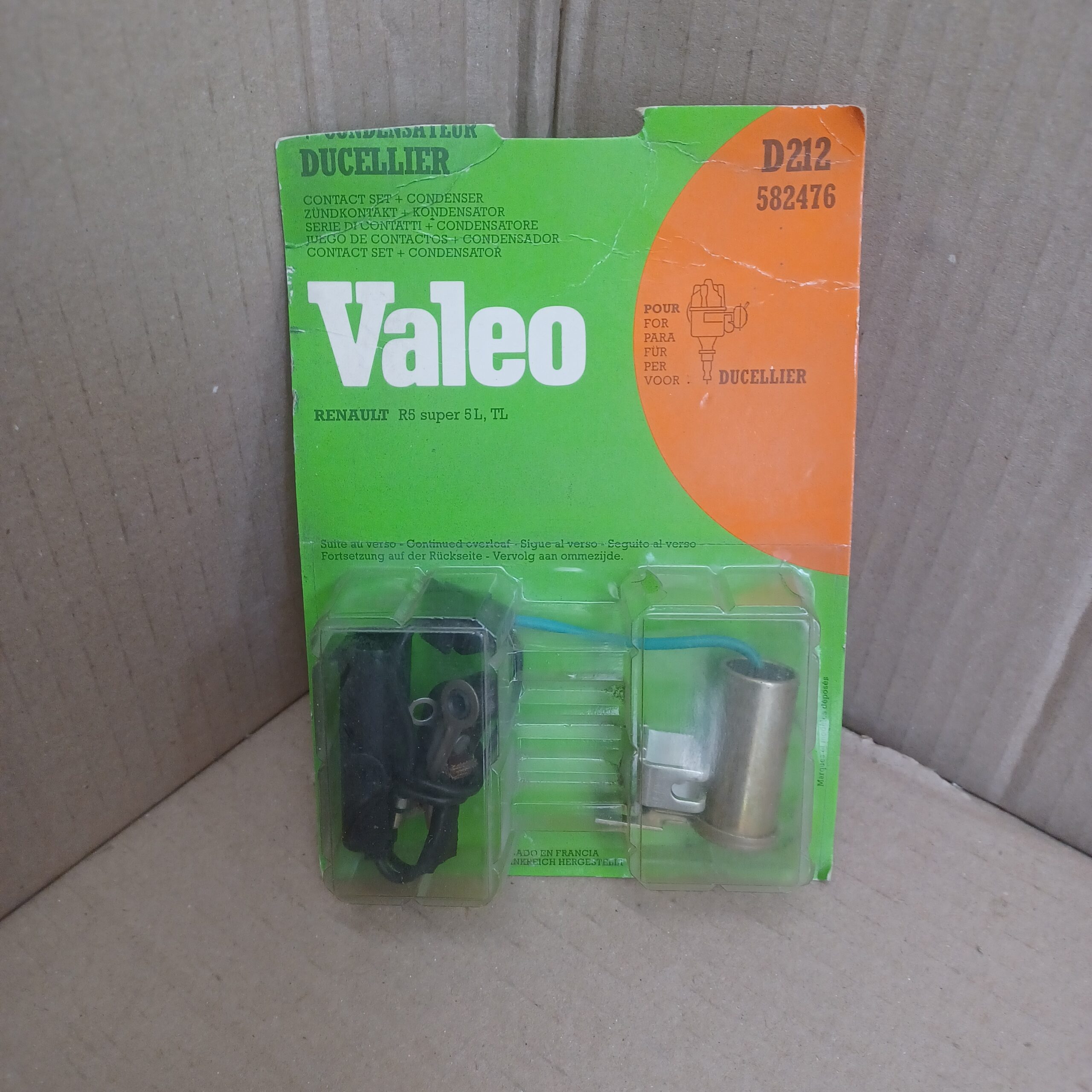 Kit rupteur Renault express 1.0 1.1 1.4 Clio I 1.1 R11 R9 1.1 Super 5 1.0 1.1 Ducellier Arrivages Auto Pieces