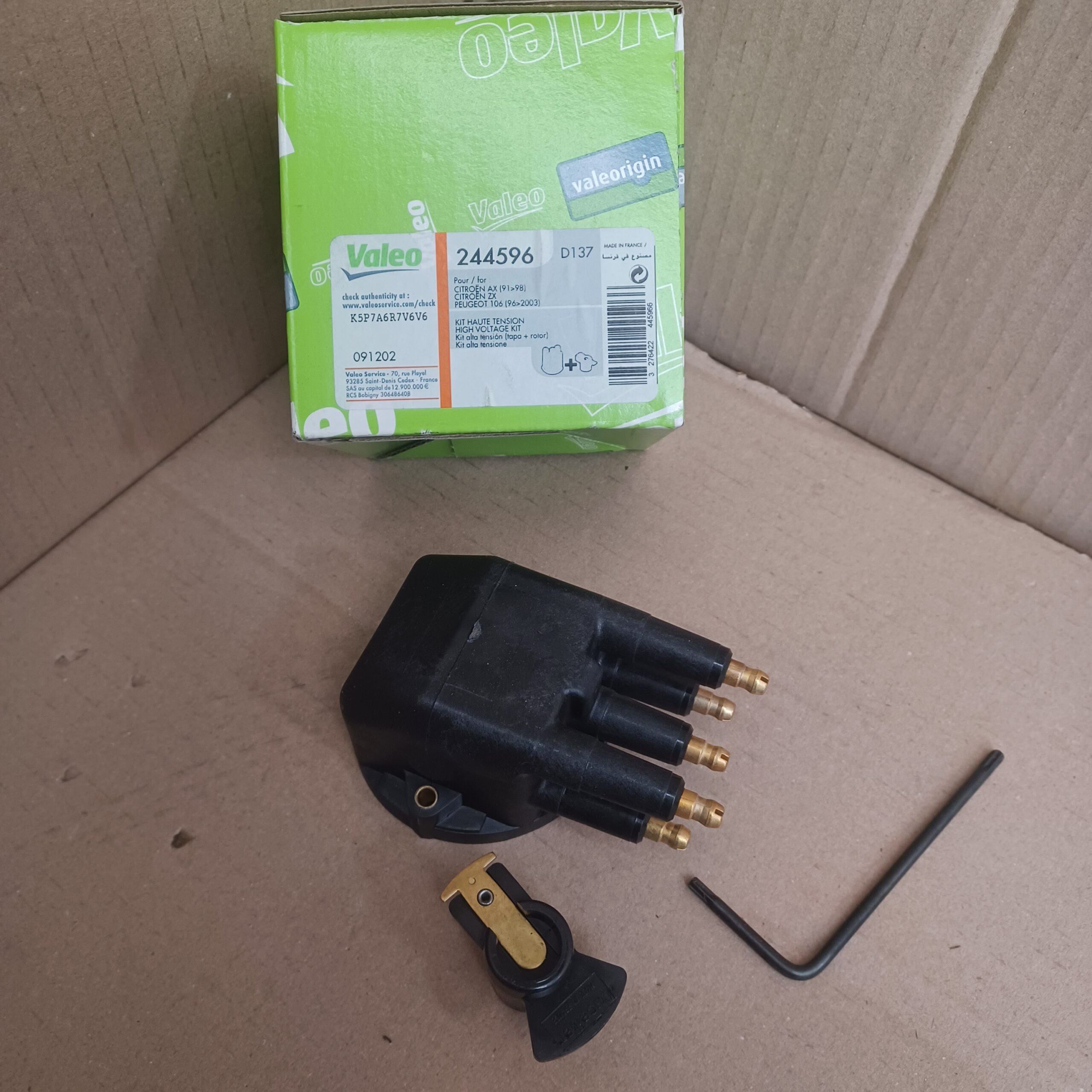 Tête d&rsquo;allumeur Peugeot 104 205 309 Citroen GS Ami BX CX LNA Ducellier Arrivages Auto Pieces