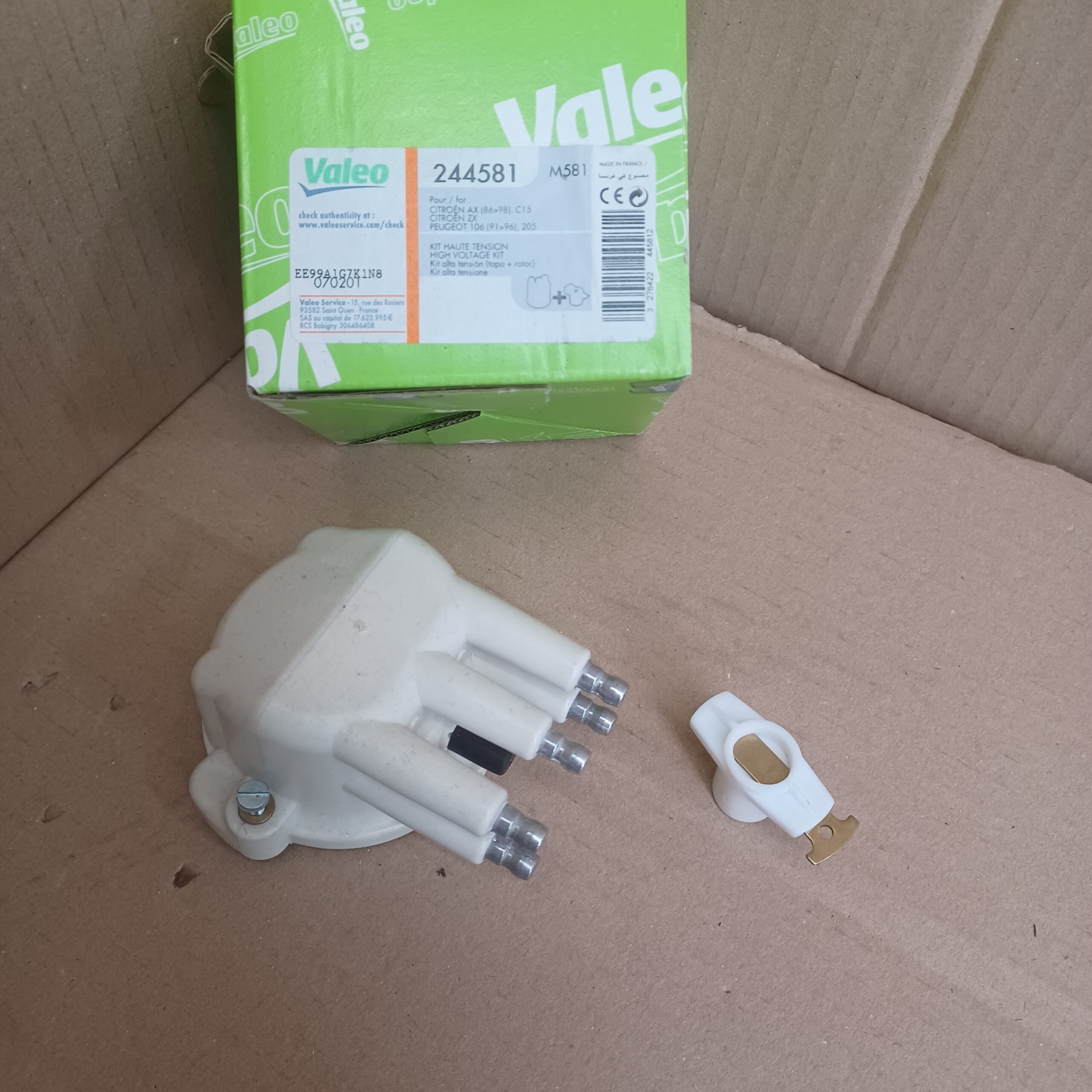 Tête d&rsquo;allumeur Peugeot 104 205 309 Citroen GS Ami BX CX LNA Ducellier Arrivages Auto Pieces