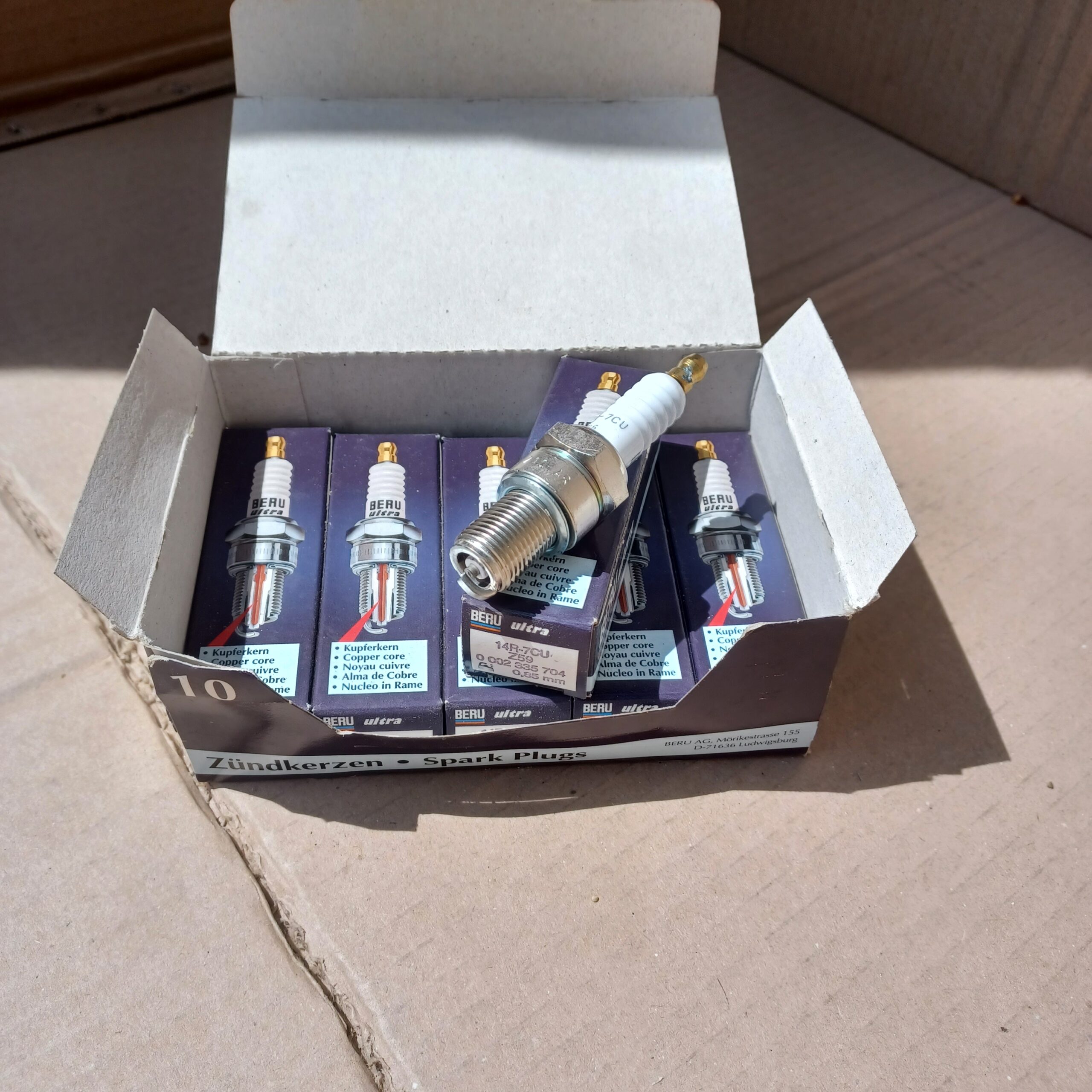 6 bougies d&rsquo;allumage VW T3 1.6 1.9 2.0 2.1 Jaguar Coupé 2.9 Arrivages Auto Pieces
