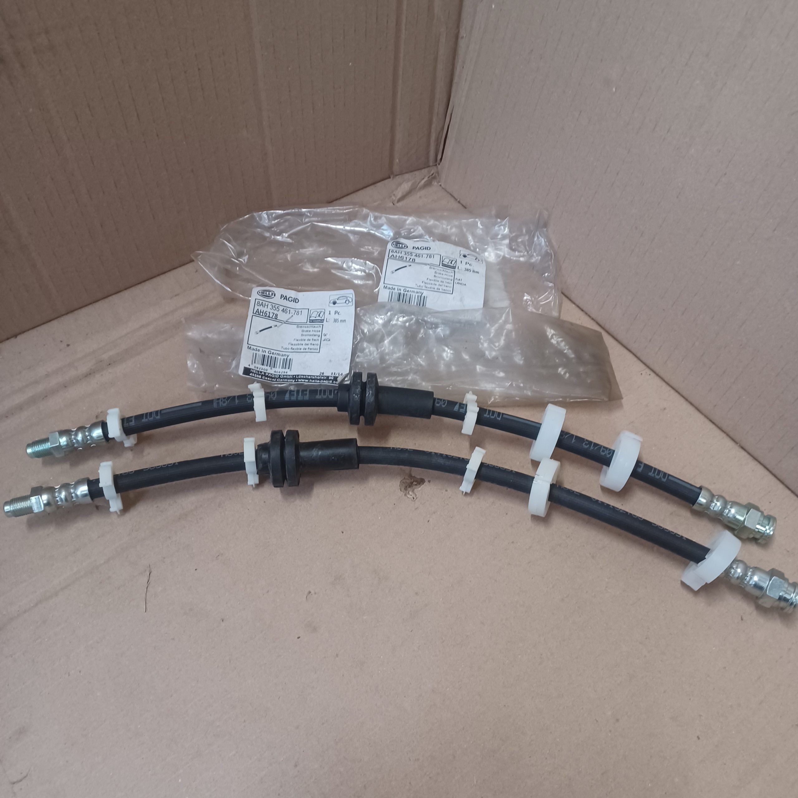 D479 Lot de 2 flexibles de frein avant Fiat Tempra Croma I Tipo I Arrivages Auto Pieces