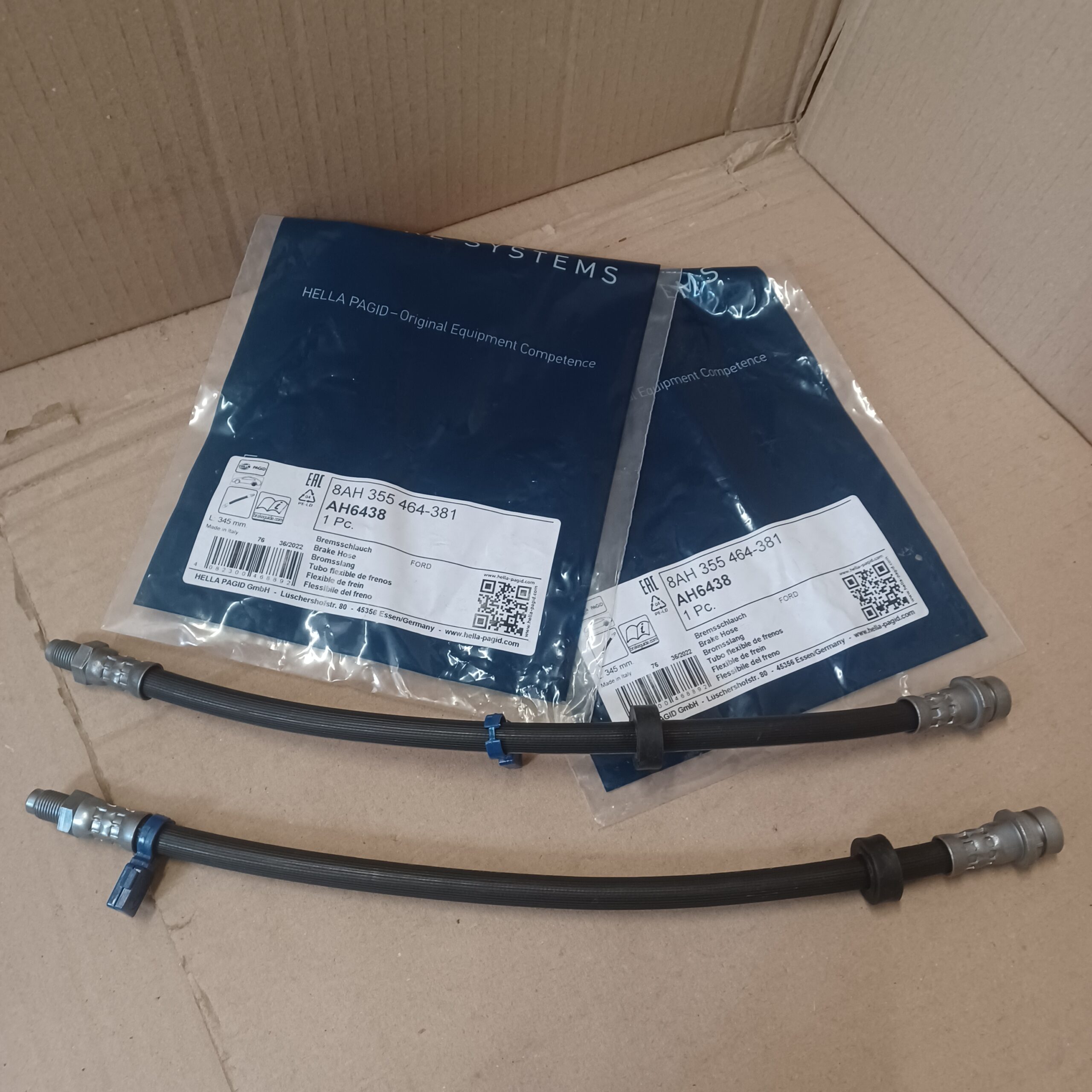 Lot de 2 flexibles de frein avant Ford Connect MK1 Arrivages Auto Pieces