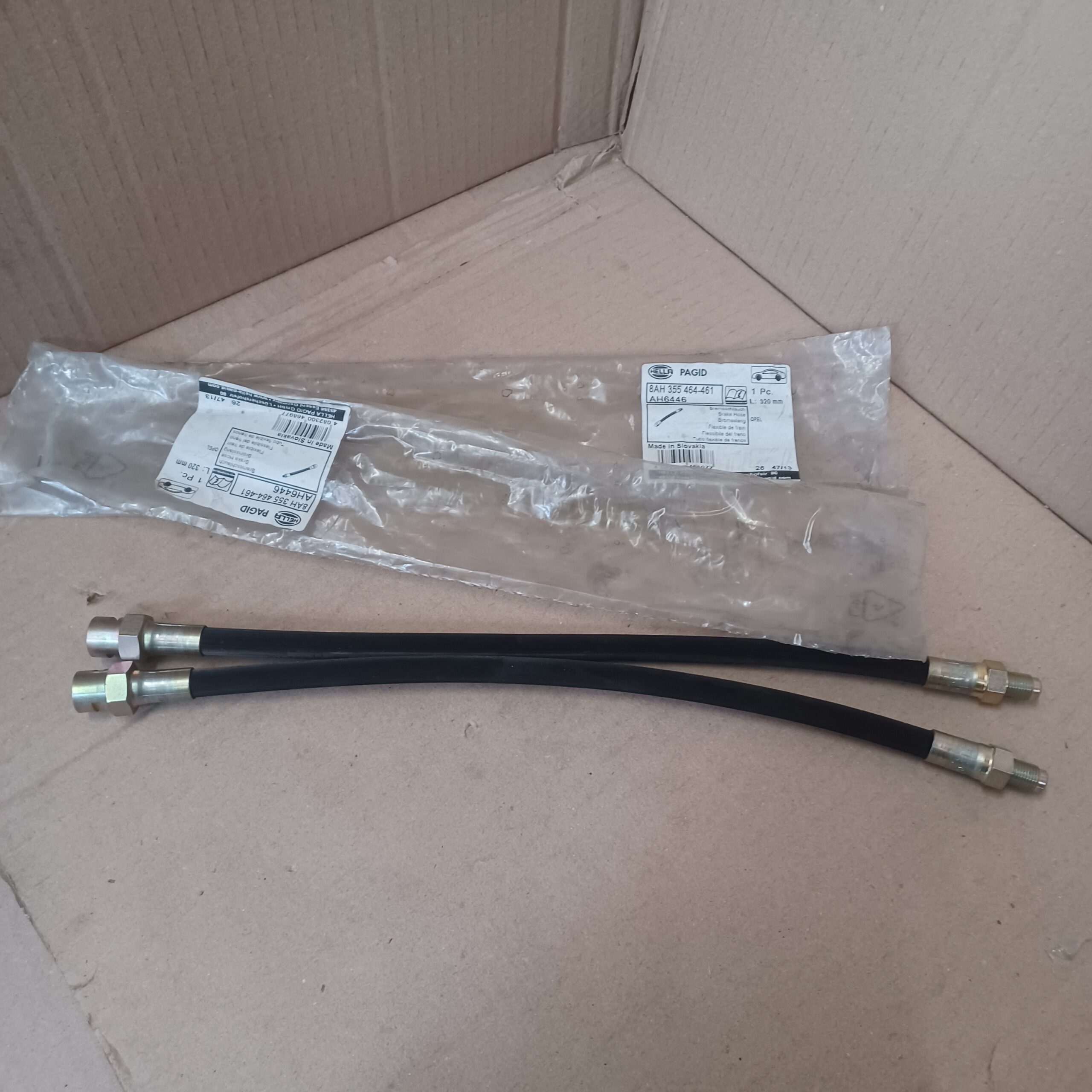 D504 Lot de 2 flexibles de frein avant /arrière Opel Kapitän P 2.6 Arrivages Auto Pieces