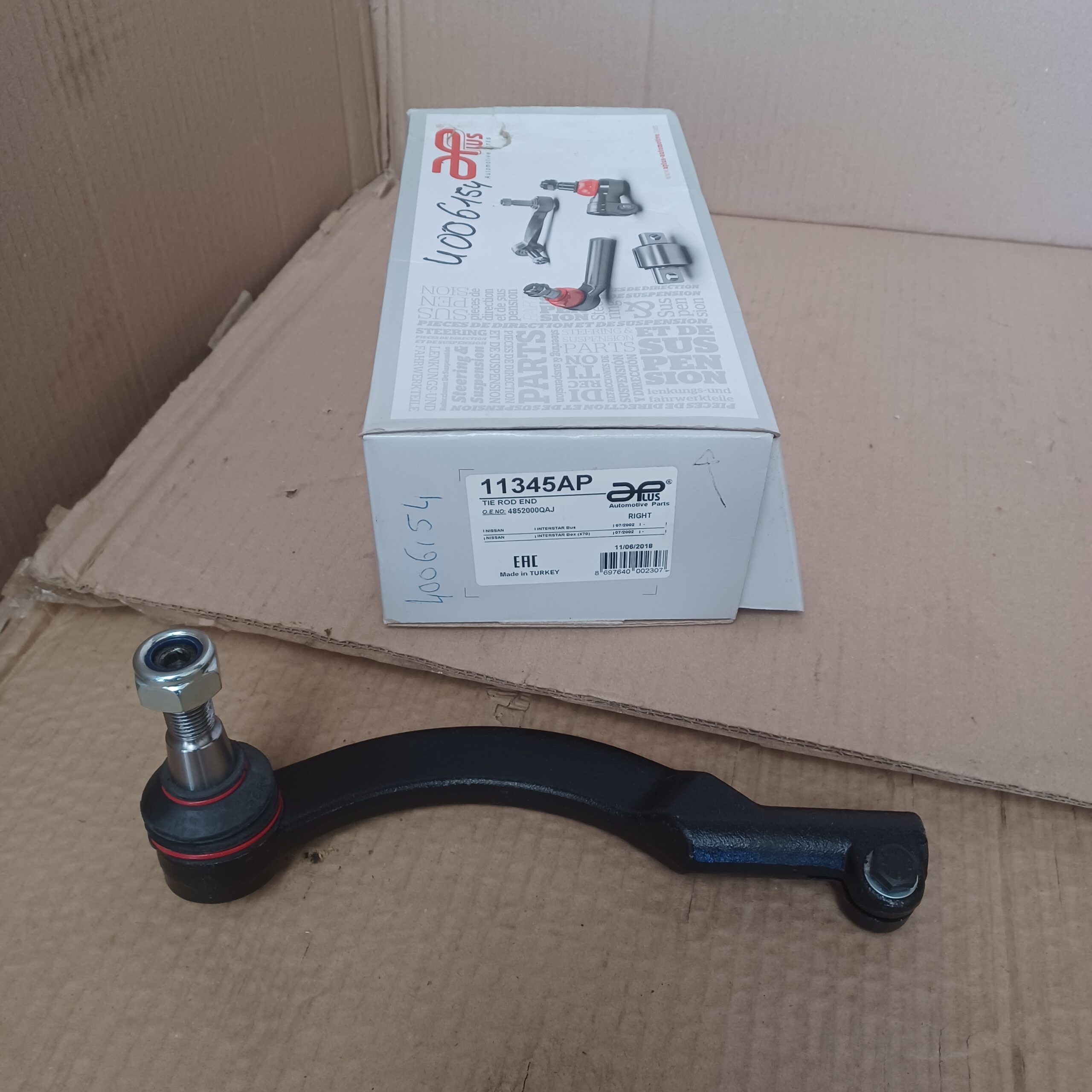 Rotule de direction droit Renault Master II Opel Movano A Nissan Interstar Arrivages Auto Pieces