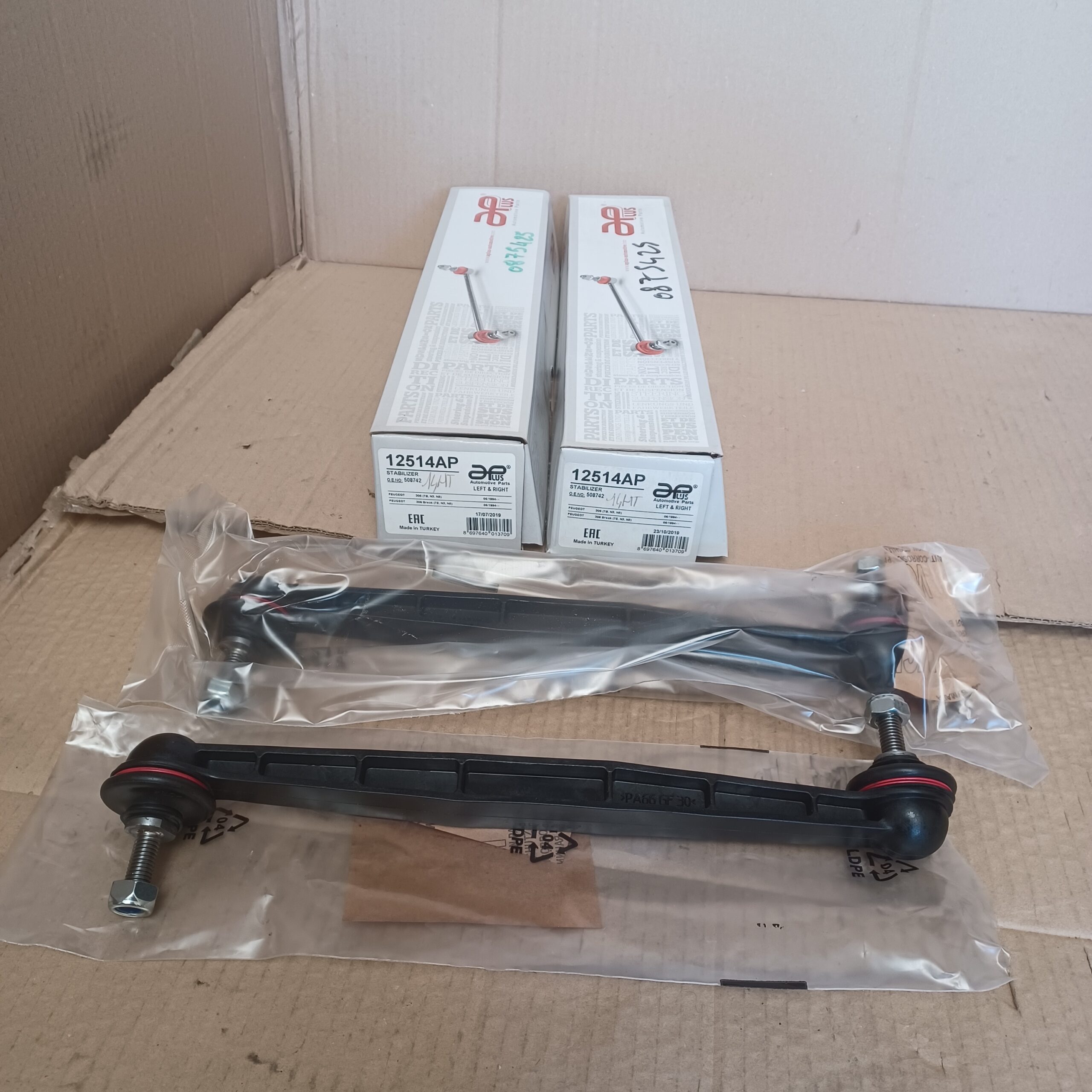 2 biellettes de barre stabilisatrice avant Citroen xsara xantia Berlingo ZX Peugeot 306 406 Partner Arrivages Auto Pieces