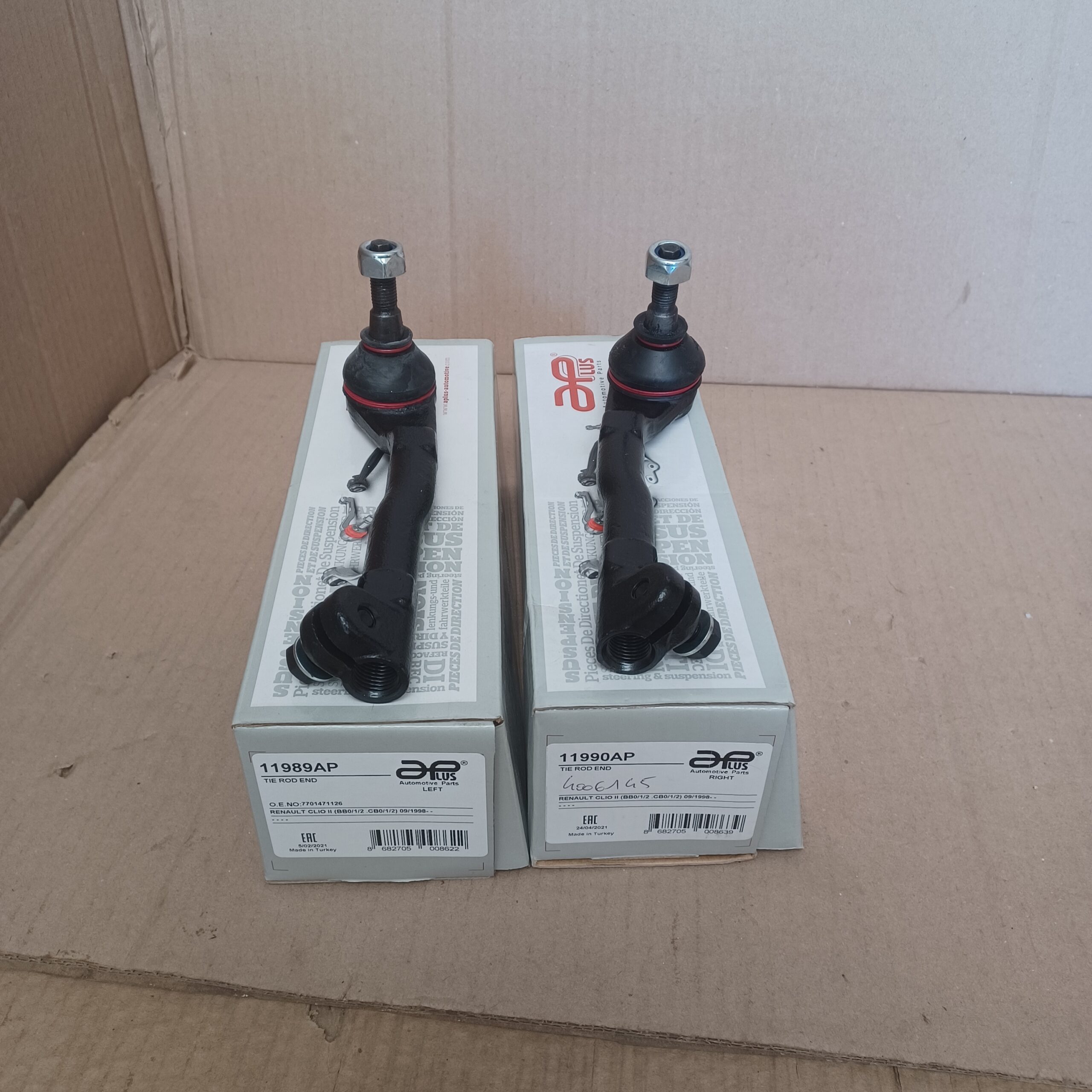 Rotule axiale de direction G ou D Renault Kangoo I Mégane I Arrivages Auto Pieces