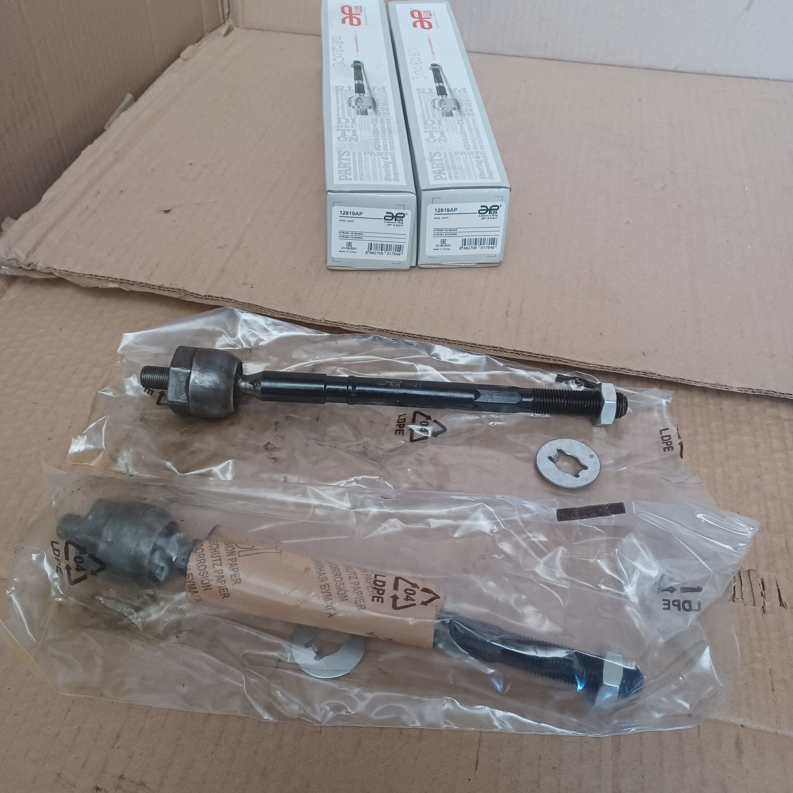 Rotule de direction gauche Citroen C2 C3 I Peugeot 1007 Arrivages Auto Pieces