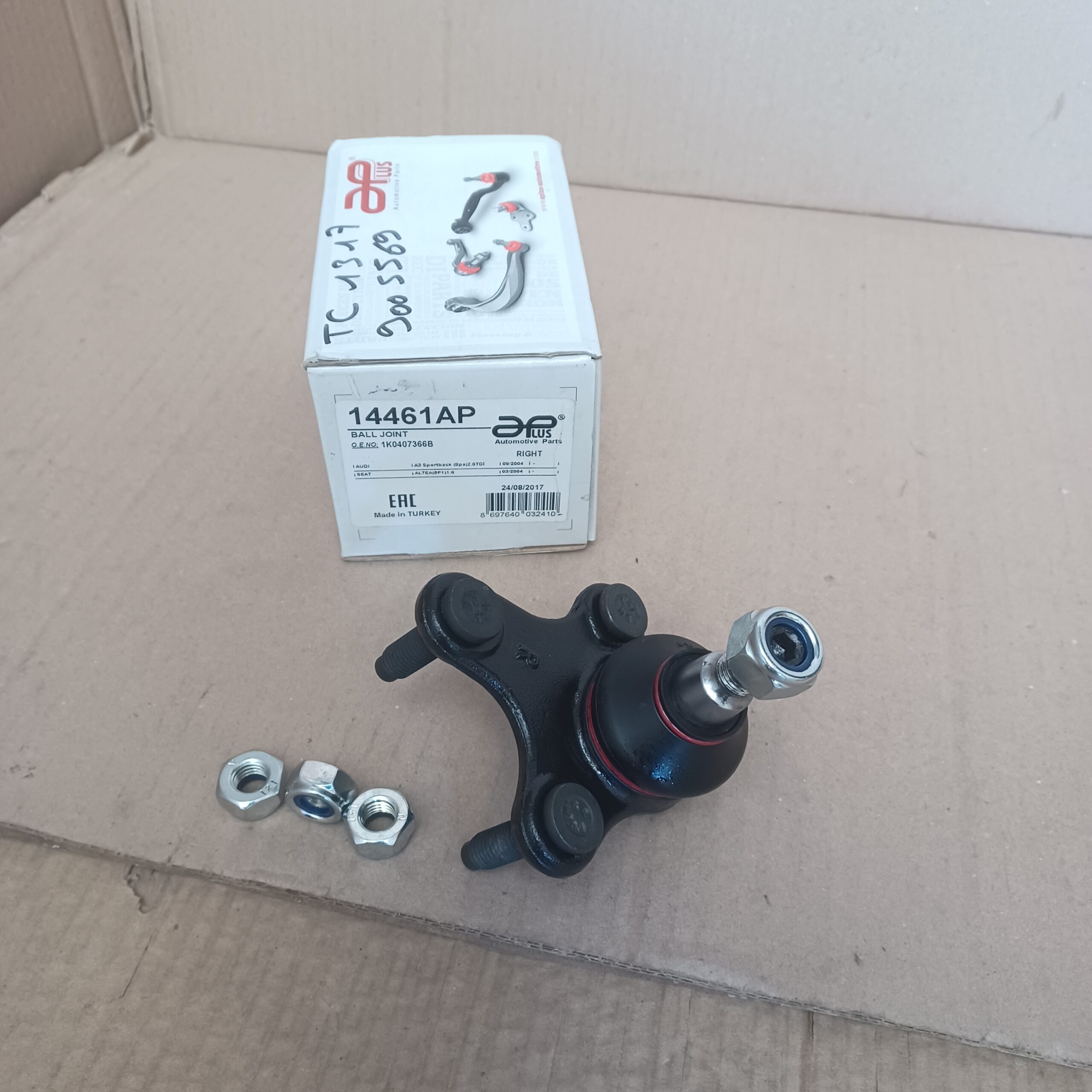 Silent bloc de triangle avant gauche VW Golf V VI Audi A3 8P Arrivages Auto Pieces