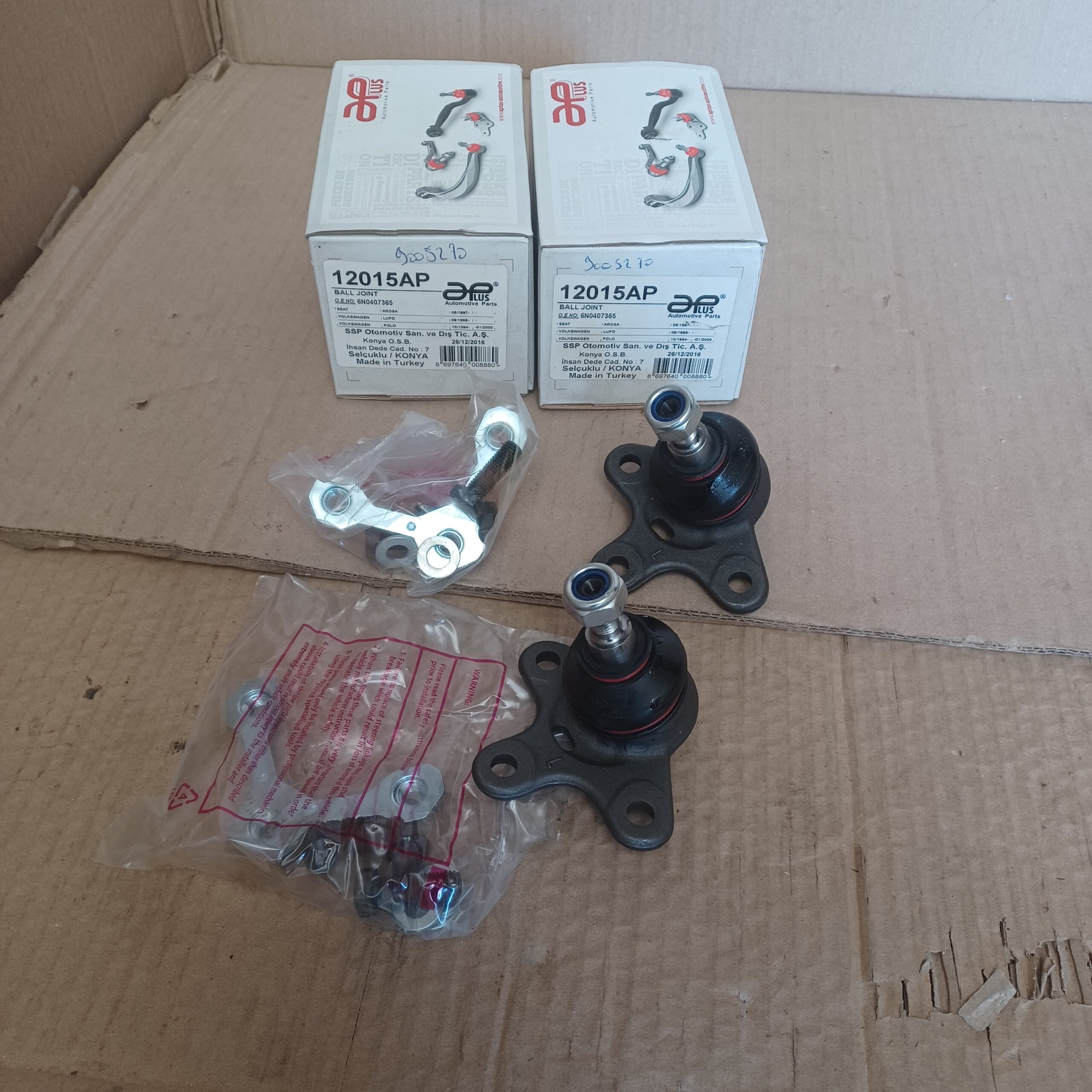 2 Rotules de suspension avant inférieur VW Polo III 6N1 6N2 Lupo Seat Arosa Arrivages Auto Pieces