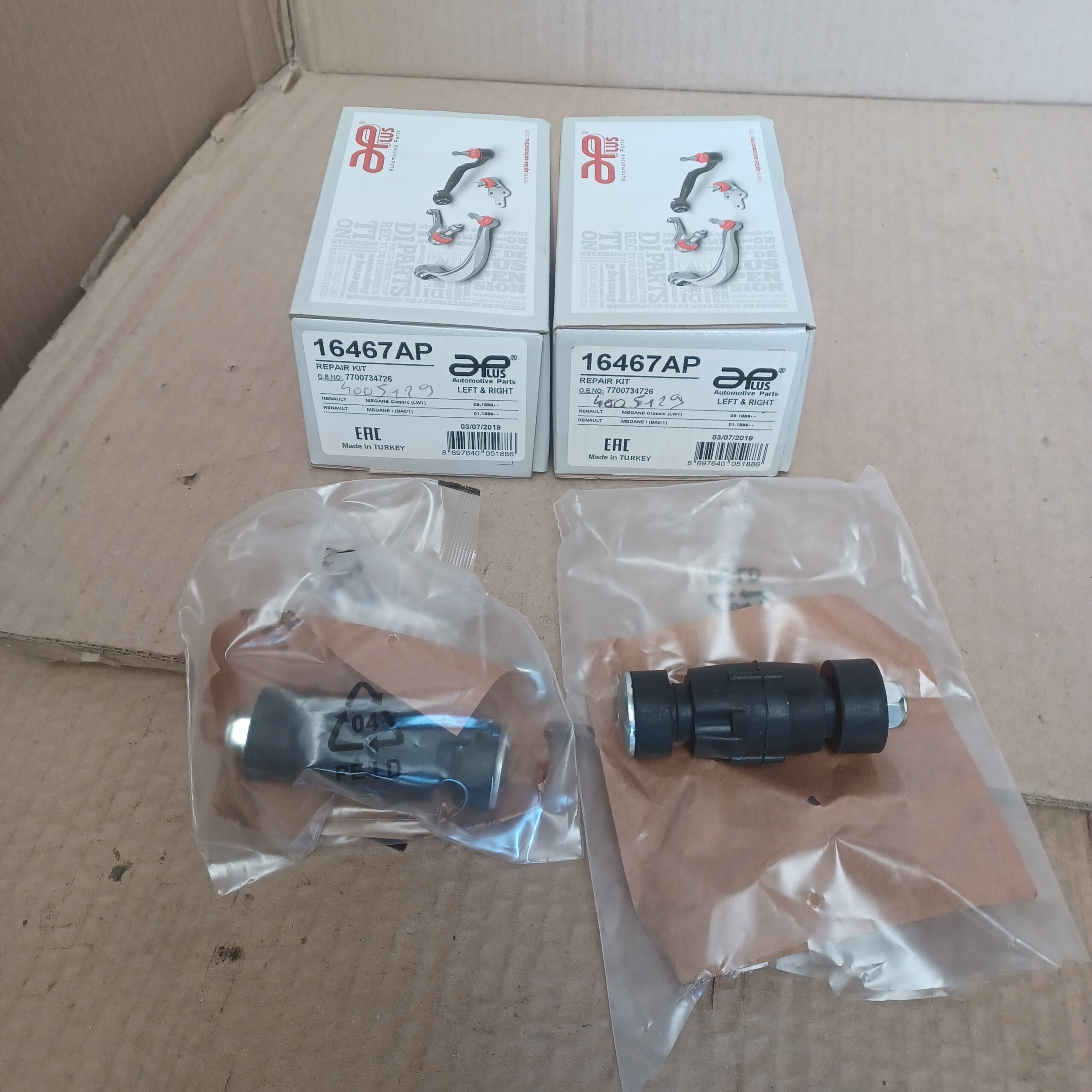 2 silent bloc de barre stabilisatrice Renault Clio I II Super 5 Mégane I R19 20,5mm Arrivages Auto Pieces