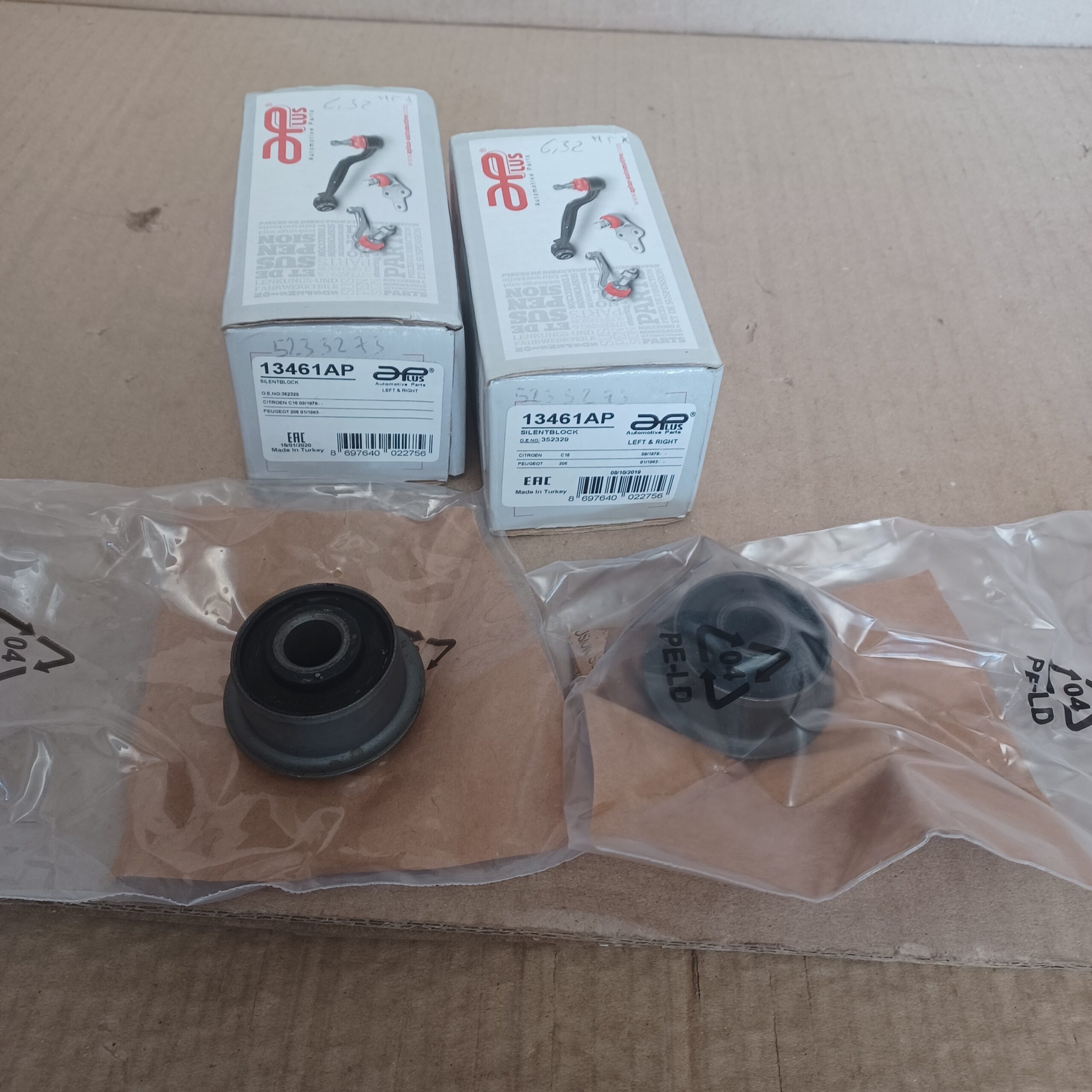 2 silent bloc triangle avant Citroen Visa C15 Peugeot 205 309 Arrivages Auto Pieces