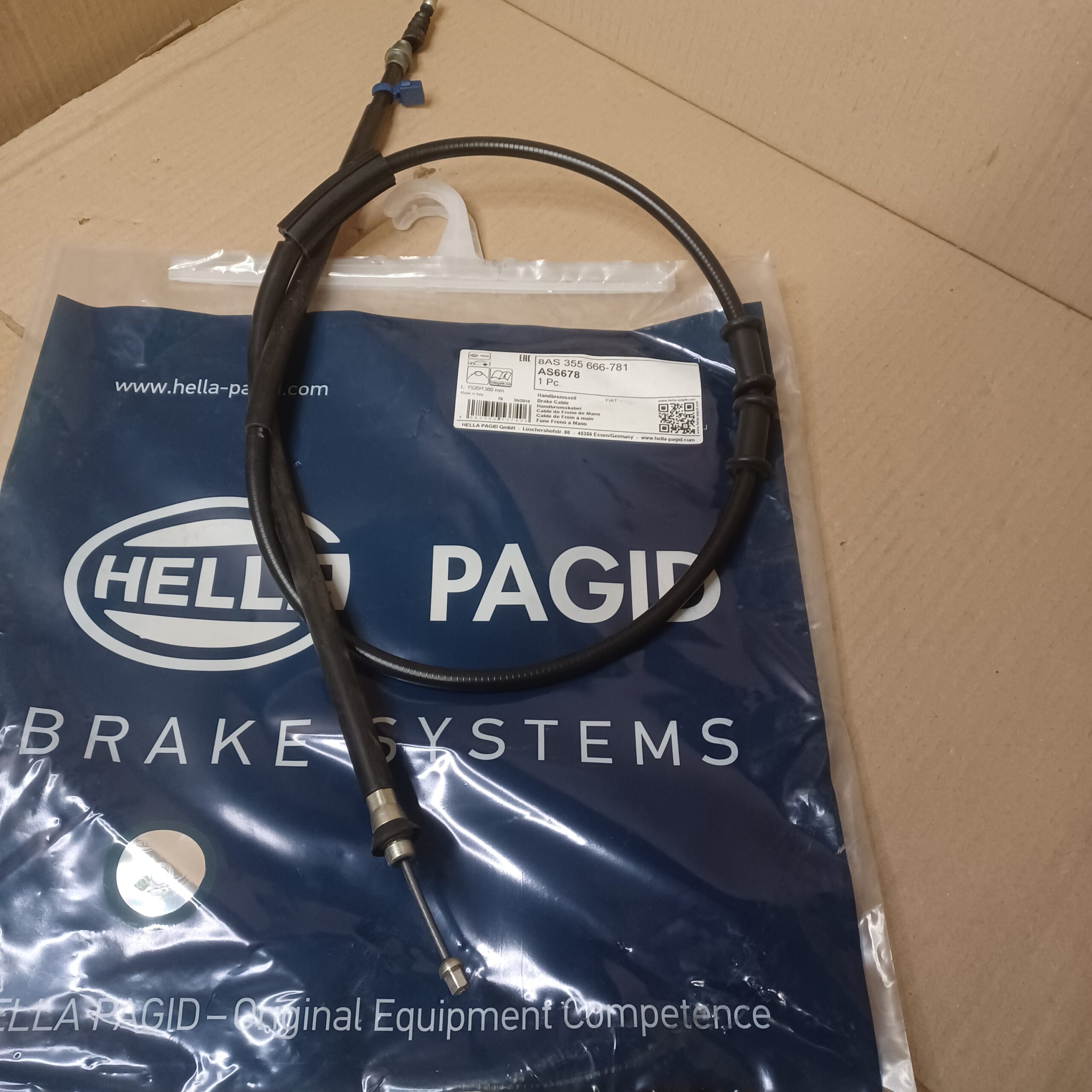 Cable de frein à main Disques Fiat Barchetta 1.8 16V Arrivages Auto Pieces