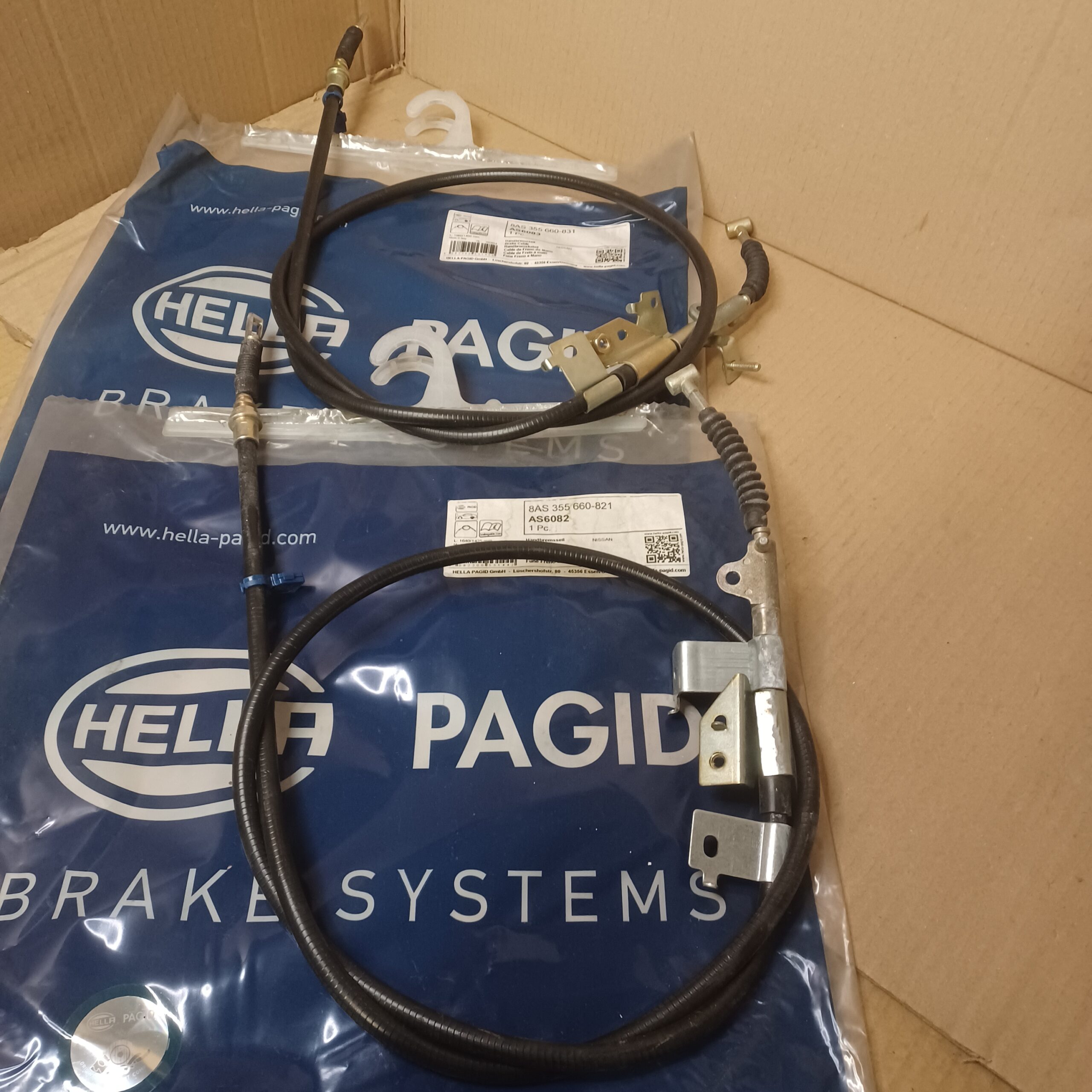 2 Cables de frein à main G et D Disques Nissan Primera P11 1996-2001 Arrivages Auto Pieces