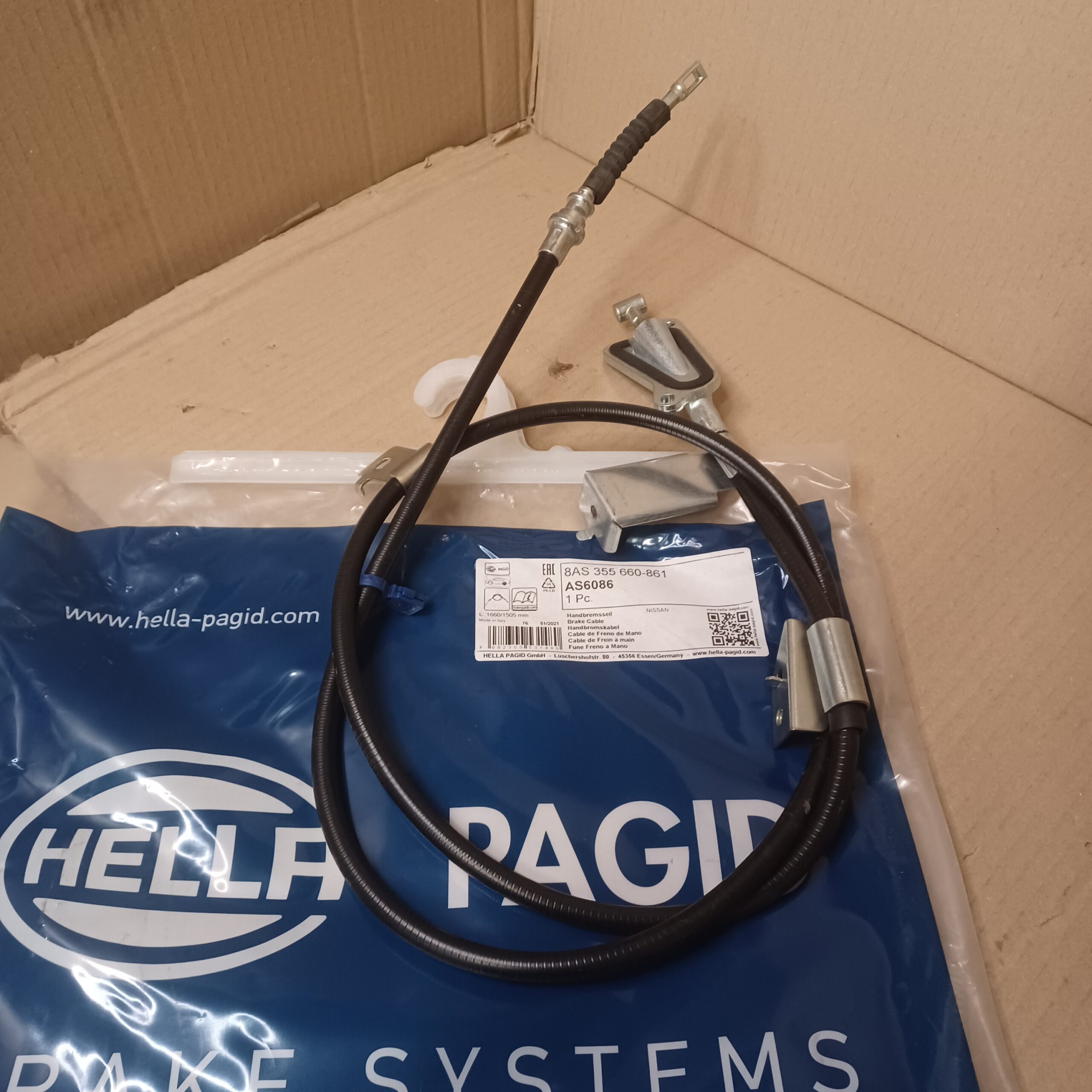 Cable de frein à main Disques gauche Nissan Almera Tino 2000-2006 Arrivages Auto Pieces