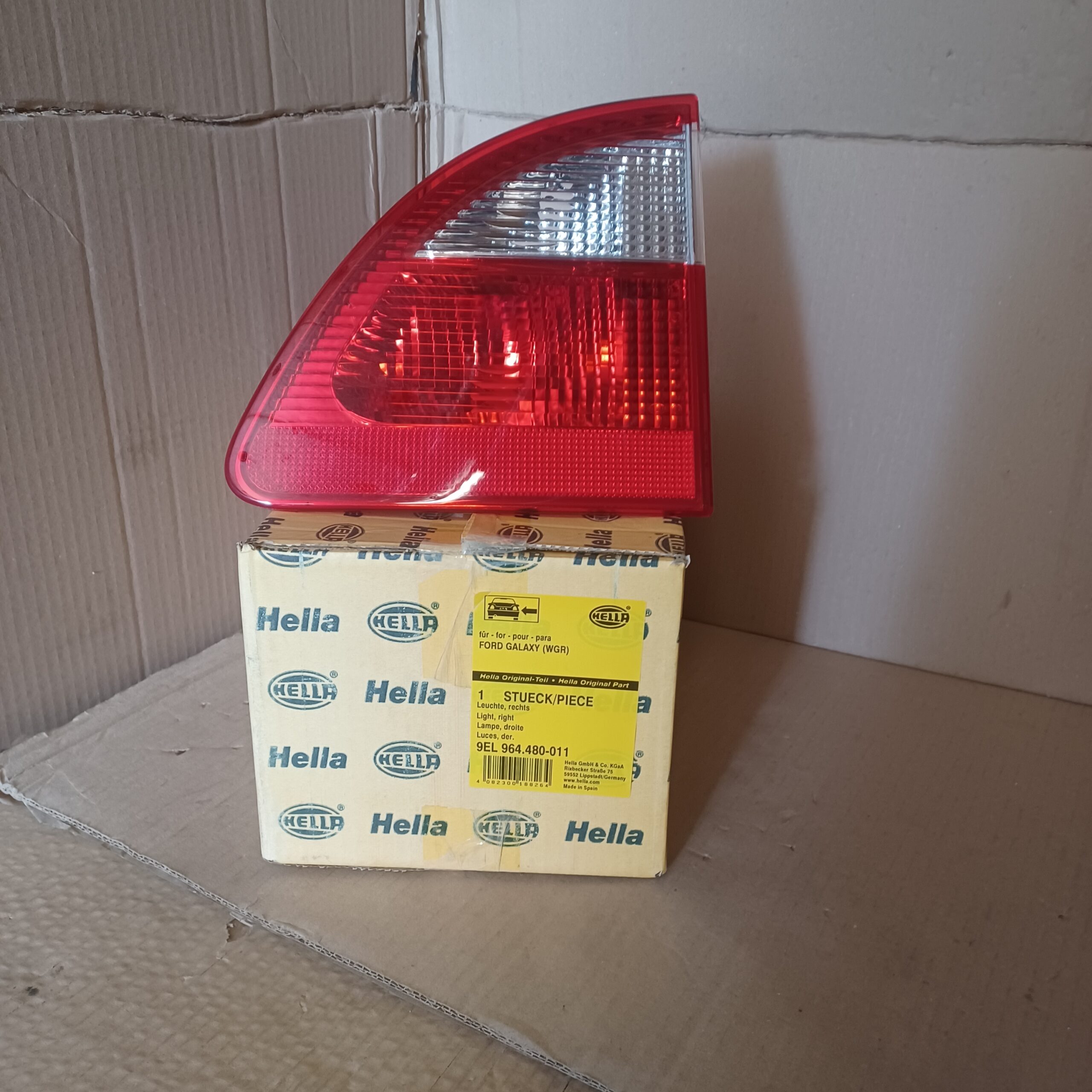 Feu arrière droit sur Hayon Ford Galaxy I Neuf Hella Arrivages Auto Pieces