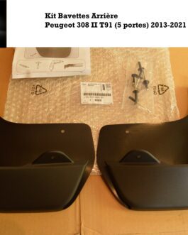 Jeu de 2 bavettes ARRIERE Peugeot 308 II 5 Portes 2013-2021 1610092680 OEM Arrivages Auto Pieces