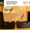 Jeu de 2 bavettes Arrière Peugeot 208 II P21 2019-… VERSION UPPER 1635053880 OEM Arrivages Auto Pieces