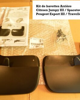 Jeu de bavettes Arrière Citroen Jumpy III Spacetourer Peugeot Expert III Traveller 2016-… 1613407980 OEM Arrivages Auto Pieces