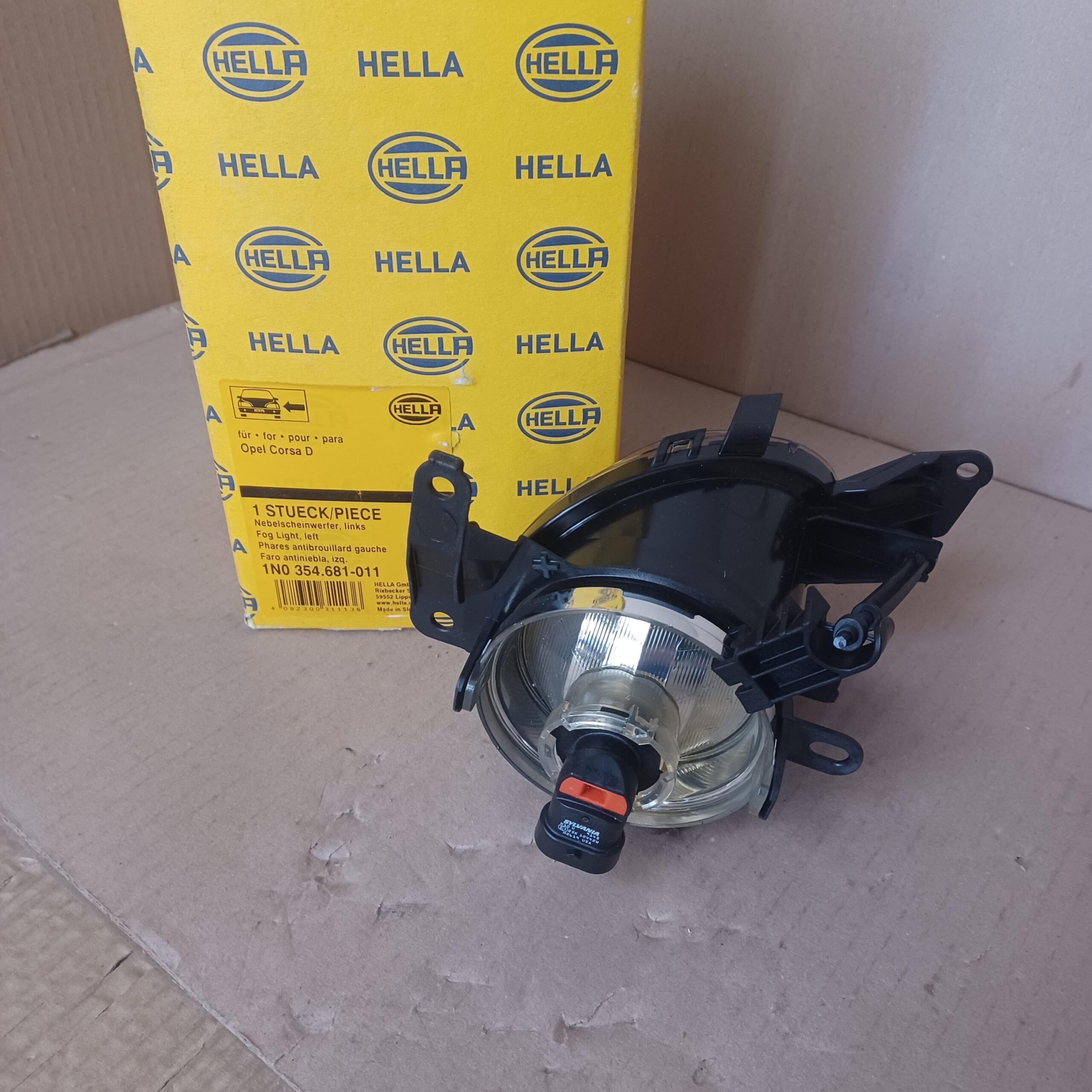 Projecteur antibrouillard Gauche Opel Corsa D 2006-2014 Hella Arrivages Auto Pieces
