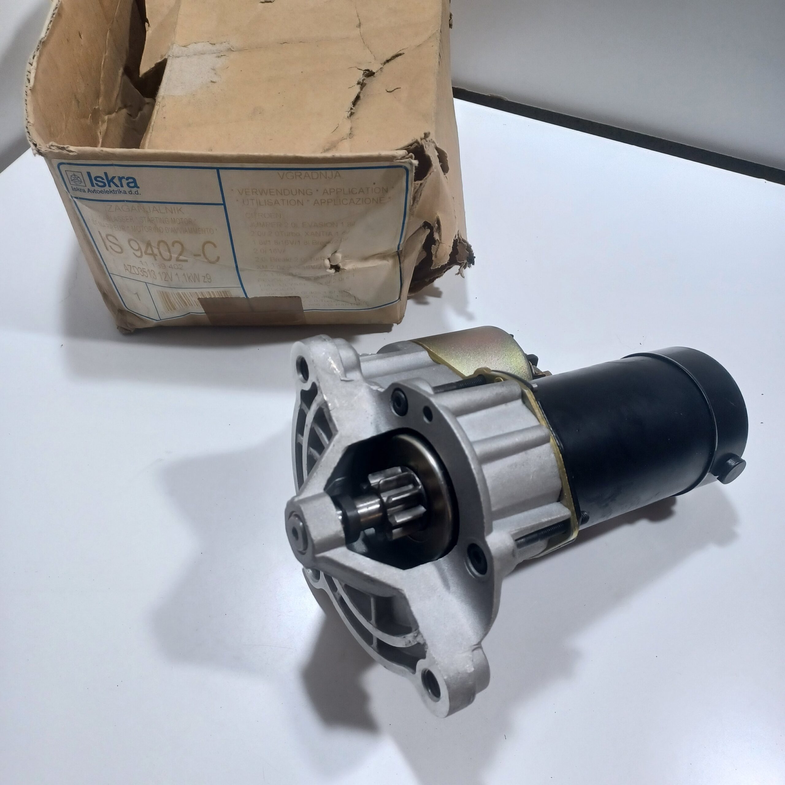 Démarreur 1,1kw Citroen BX 1.6 1.9 GTI XM 2.0 TCT ZX 1.9 2.0 Peugeot 205 1.6 1.9 GTI Arrivages Auto Pieces