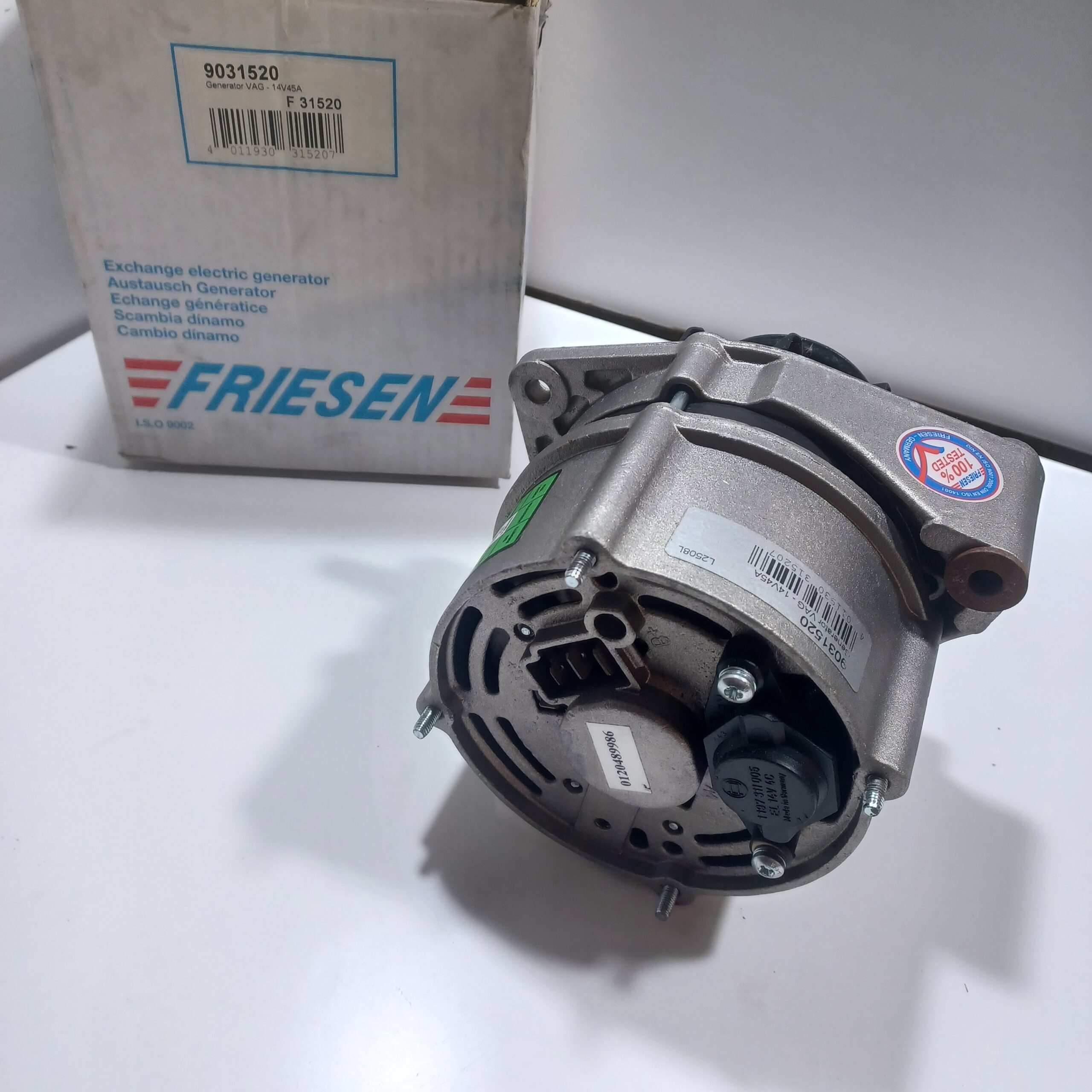 Alternateur 45A Audi 80 1.3 1.6 VW Golf I 1.5 1.6 1.8 GTI Scirocco 1.6 1.8 Arrivages Auto Pieces