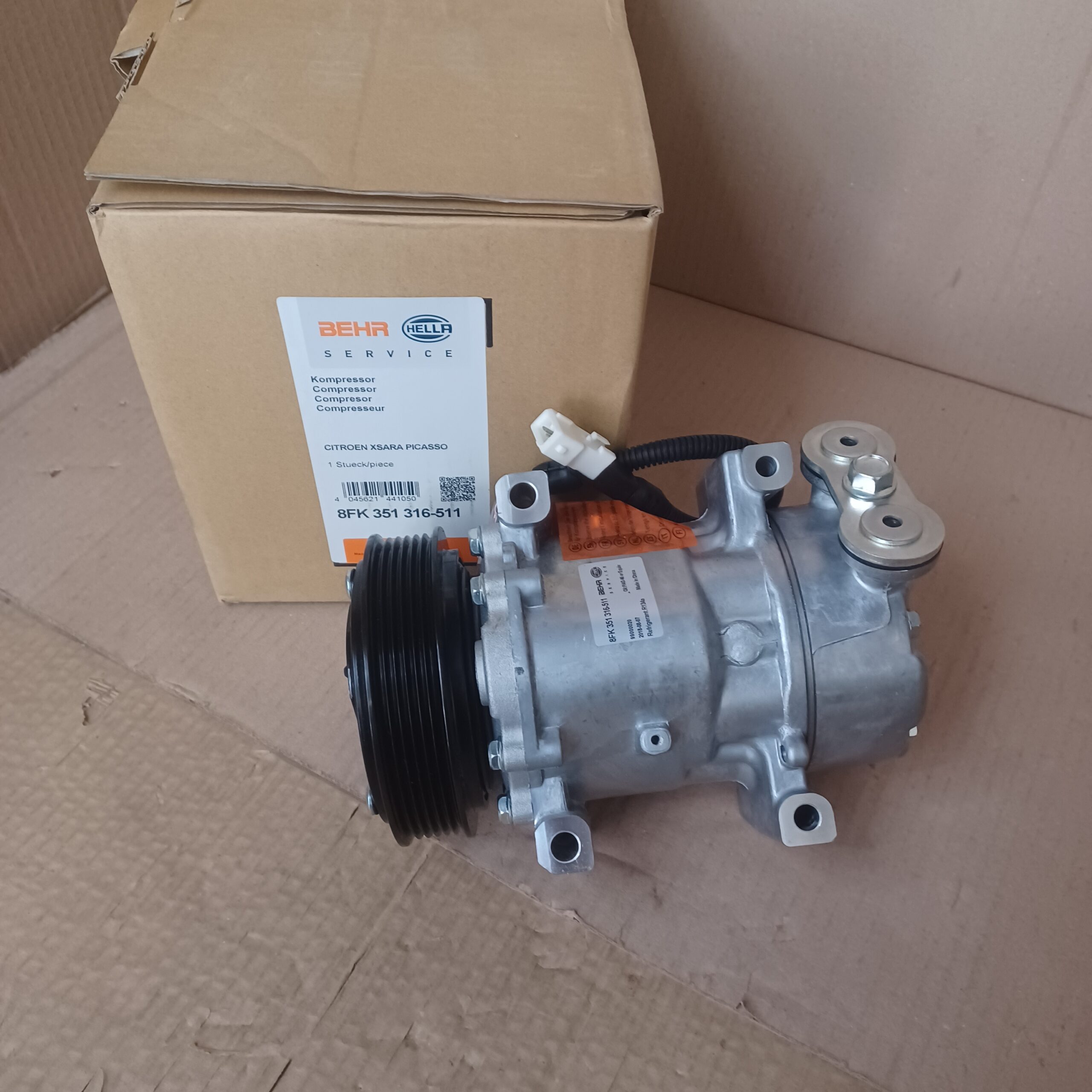 Compresseur climatisation Peugeot 206 2.0 S16 136cv Xsara 2.0 16v 136cv Arrivages Auto Pieces