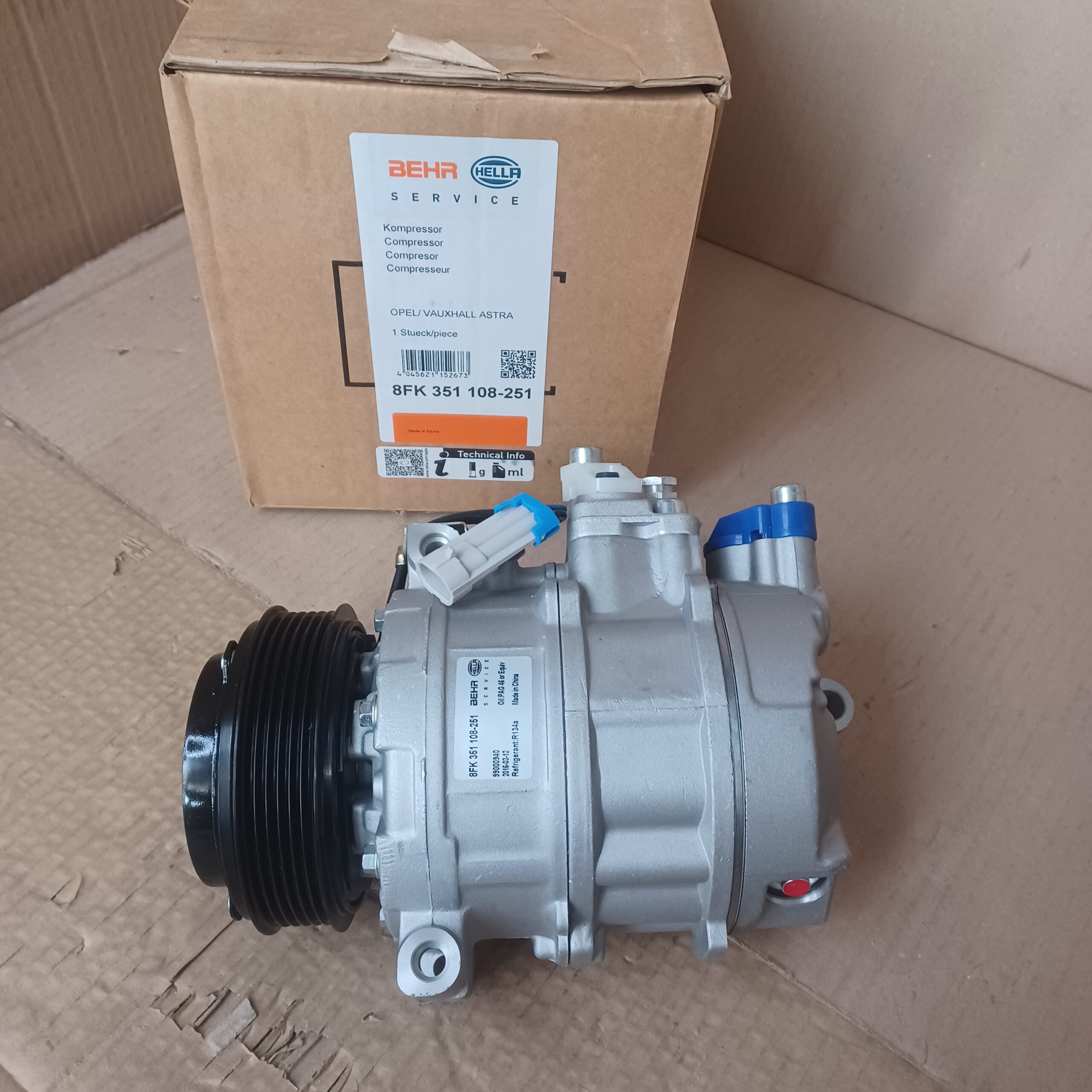 Compresseur climatisation Opel Astra G 2.2 DTI Zafira A 2.2 DTI Arrivages Auto Pieces