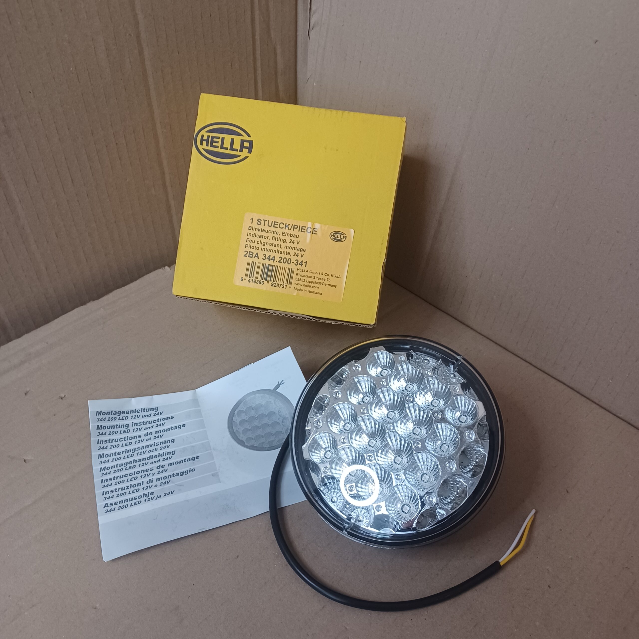 Feu de recul 12v 24v Universel Diamètre 140mm Arrivages Auto Pieces
