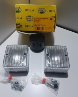 Lot de 2 feux de position avant 12v 24v 60x80x90mm R5W Arrivages Auto Pieces