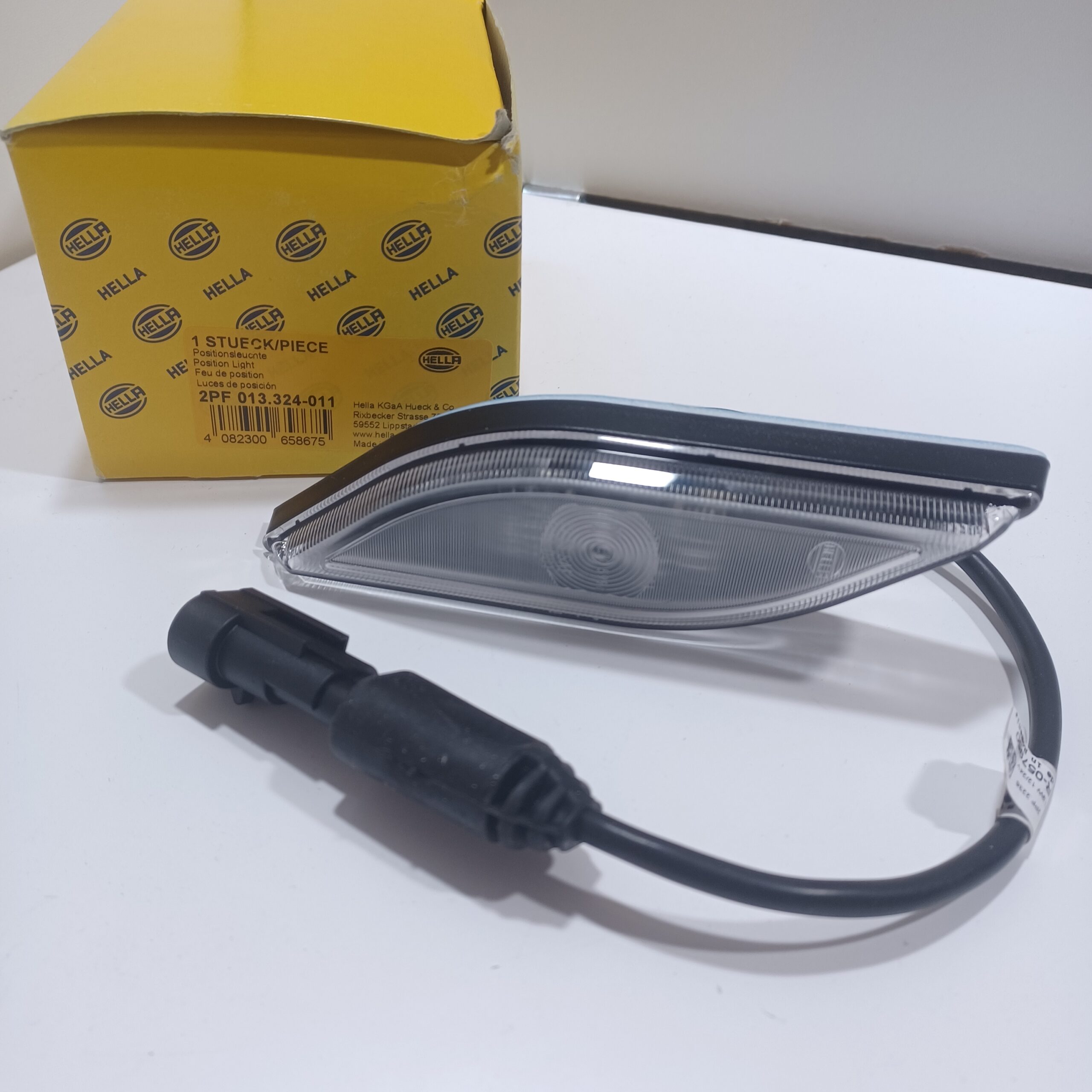 Feu de position avant blanc LED 12v 24v Utilitaire Van Agricole poids lourd Arrivages Auto Pieces