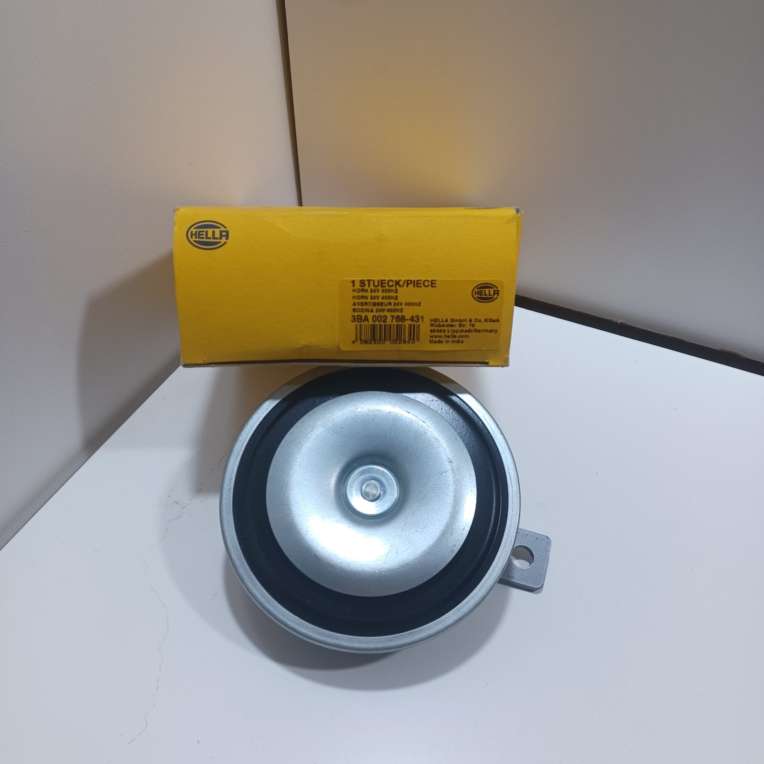 Avertisseur sonore klaxon 24v électrique Poids lourd Militaire BTP Arrivages Auto Pieces