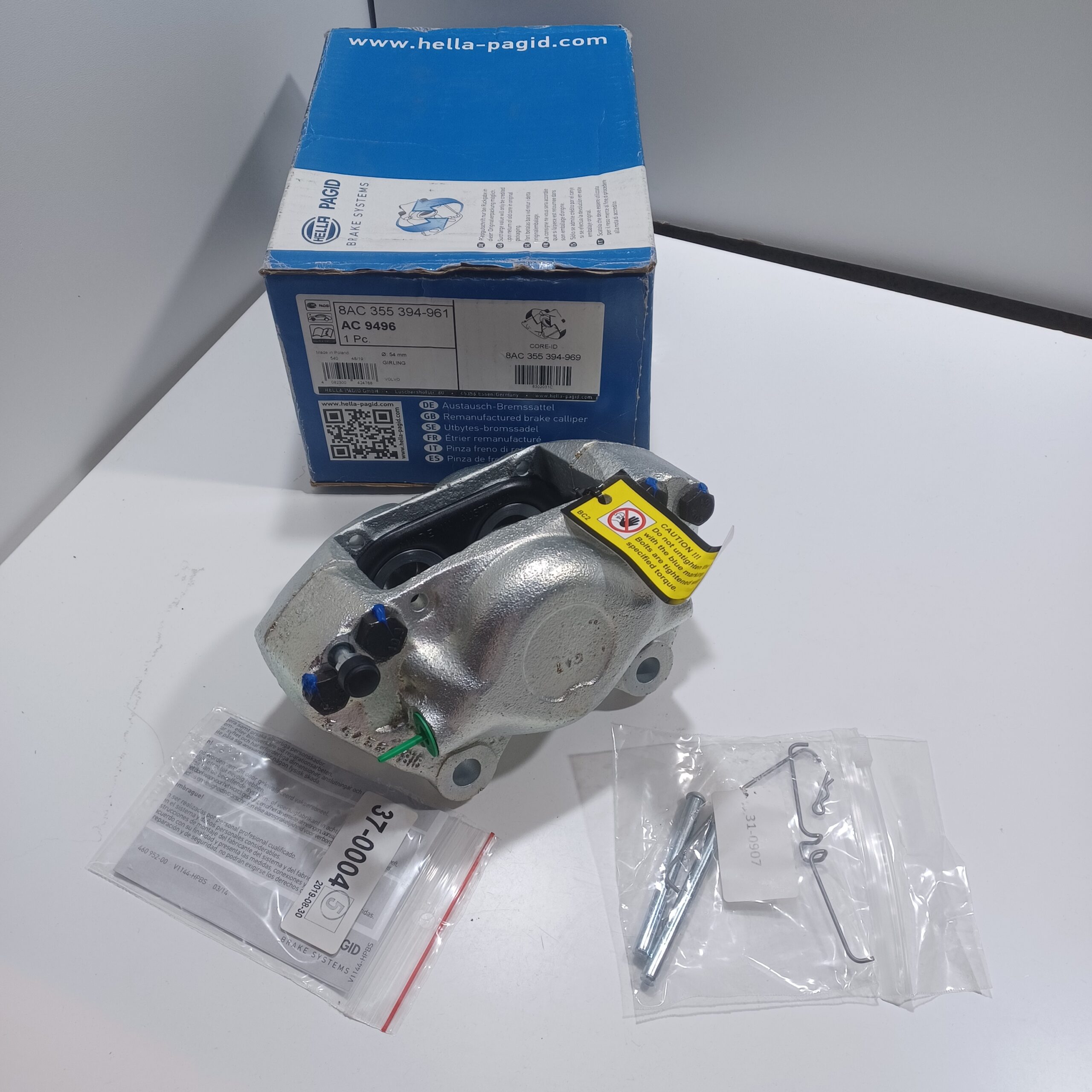 Étrier de frein avant gauche Volvo P122 S Amazon Jaguar Type E 4.2 Arrivages Auto Pieces