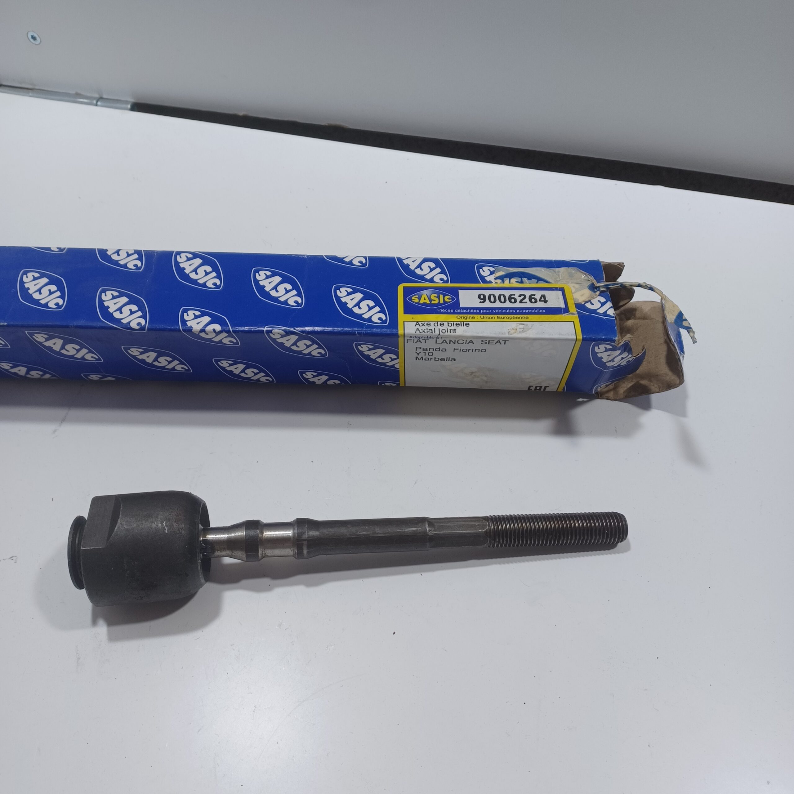 Rotule de direction axiale Fiat Fiorino Panda I Lancia Y10 192mm Neuf Sasic Arrivages Auto Pieces